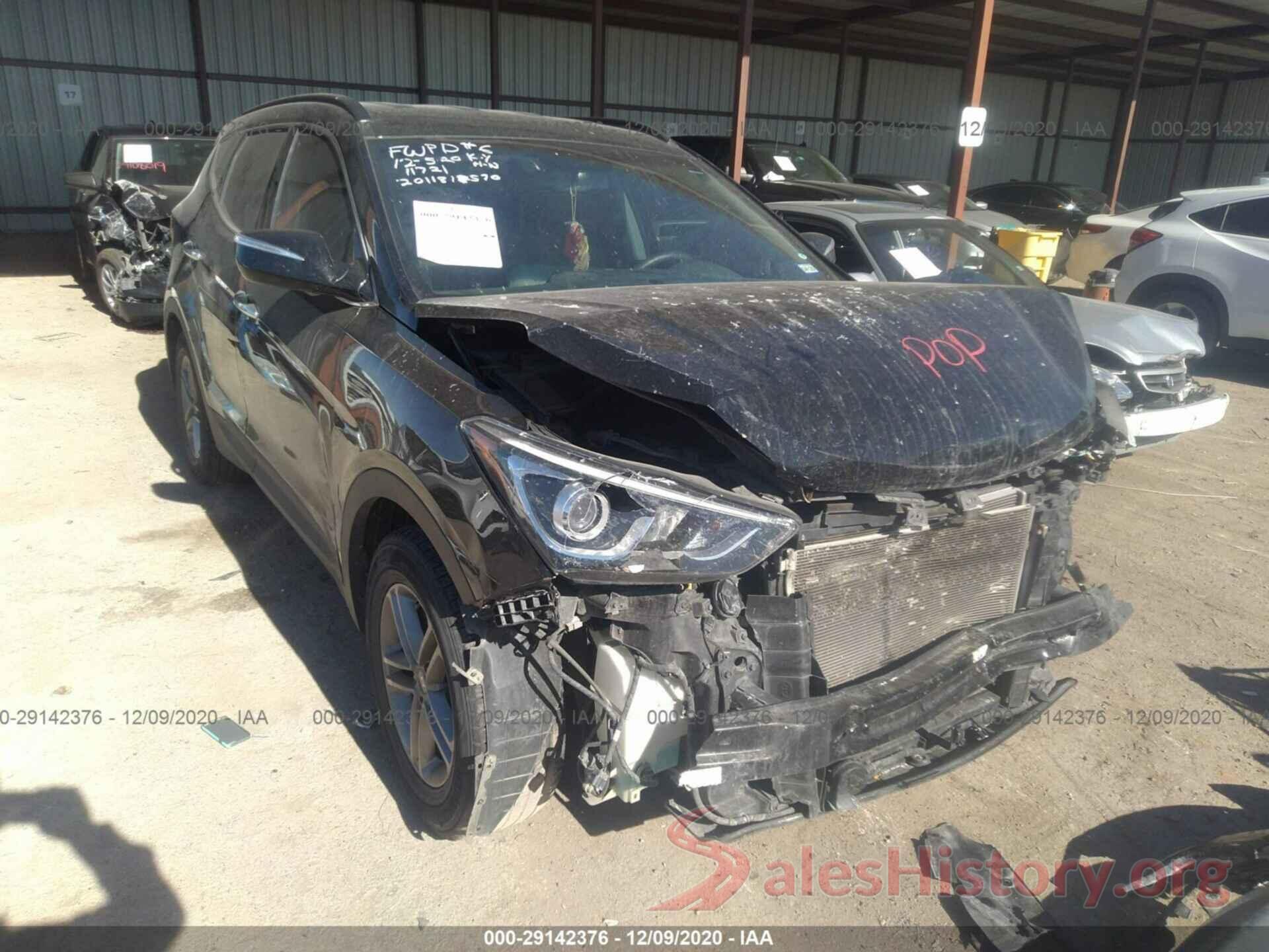 5NMZU3LB0JH066057 2018 HYUNDAI SANTA FE SPORT