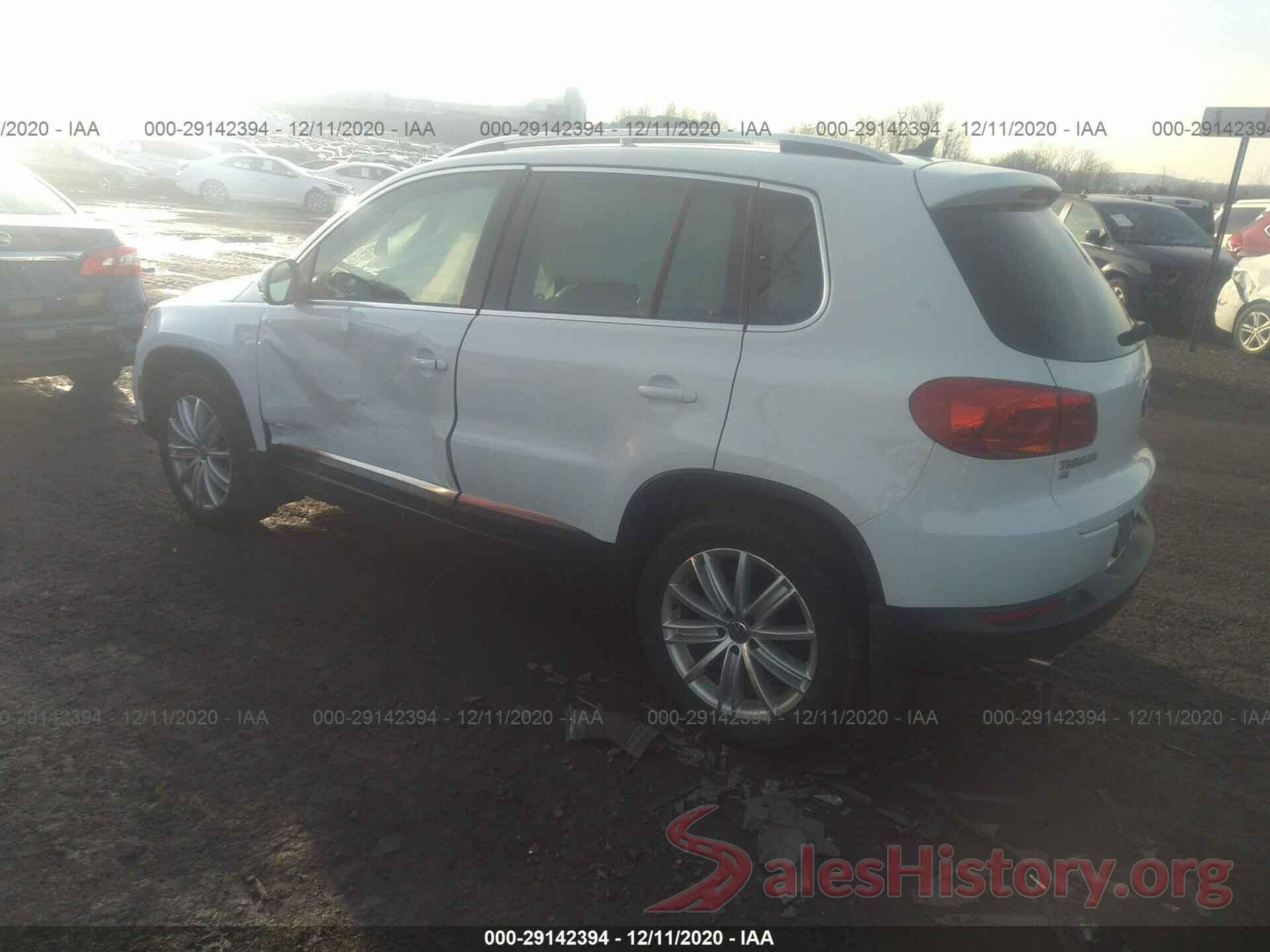 WVGBV7AX7GW522951 2016 VOLKSWAGEN TIGUAN