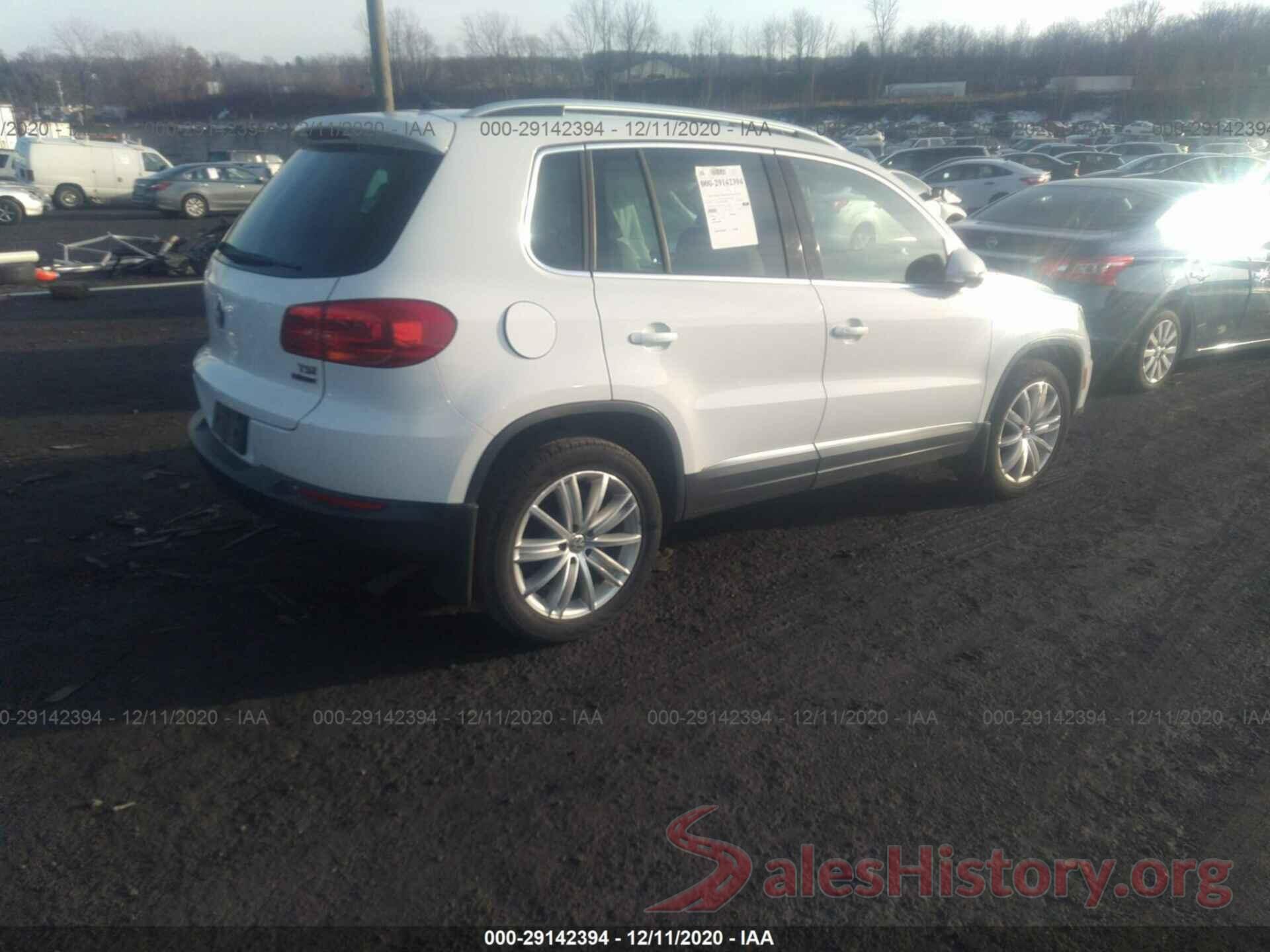 WVGBV7AX7GW522951 2016 VOLKSWAGEN TIGUAN