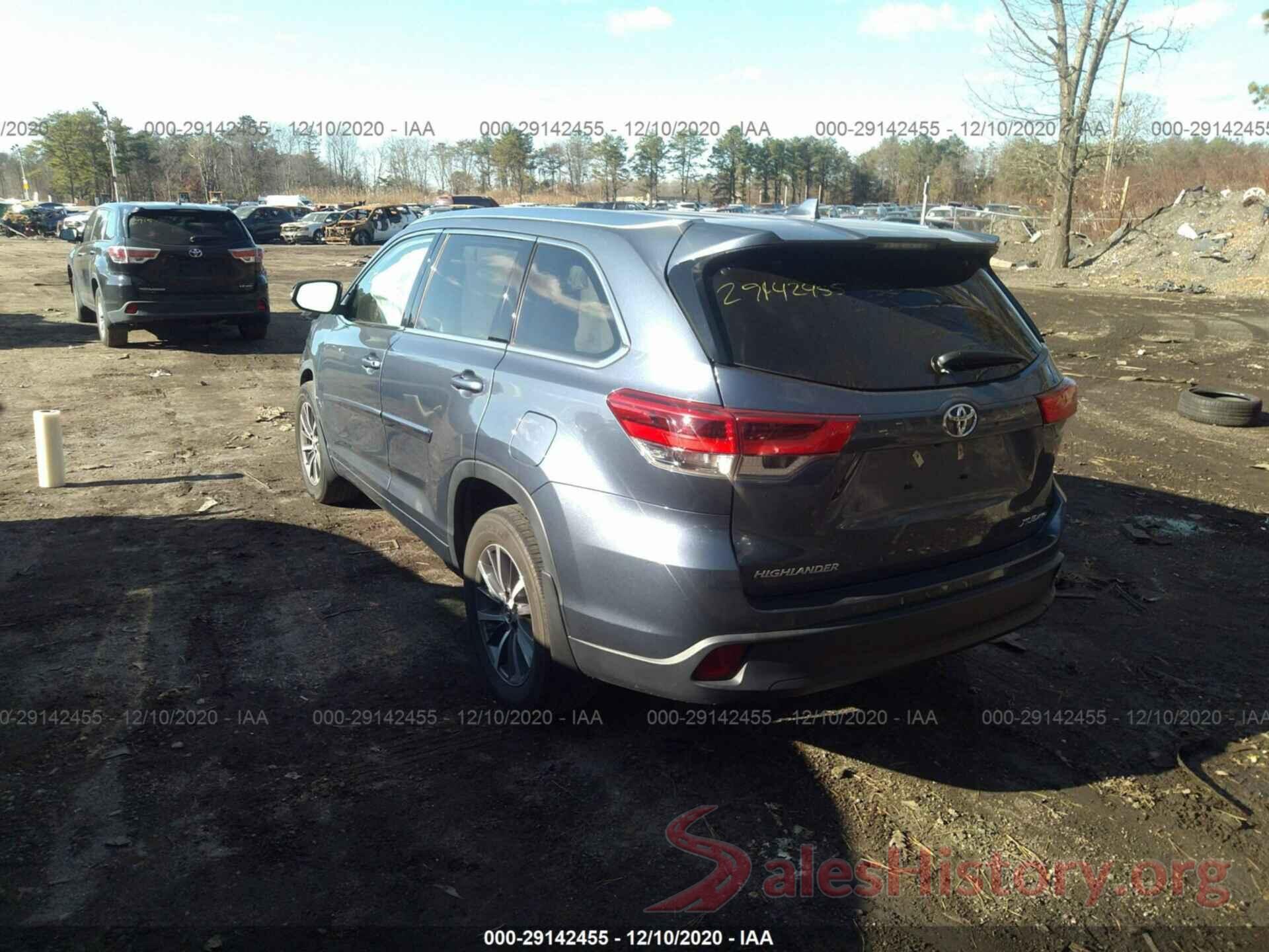 5TDJZRFH7JS816813 2018 TOYOTA HIGHLANDER