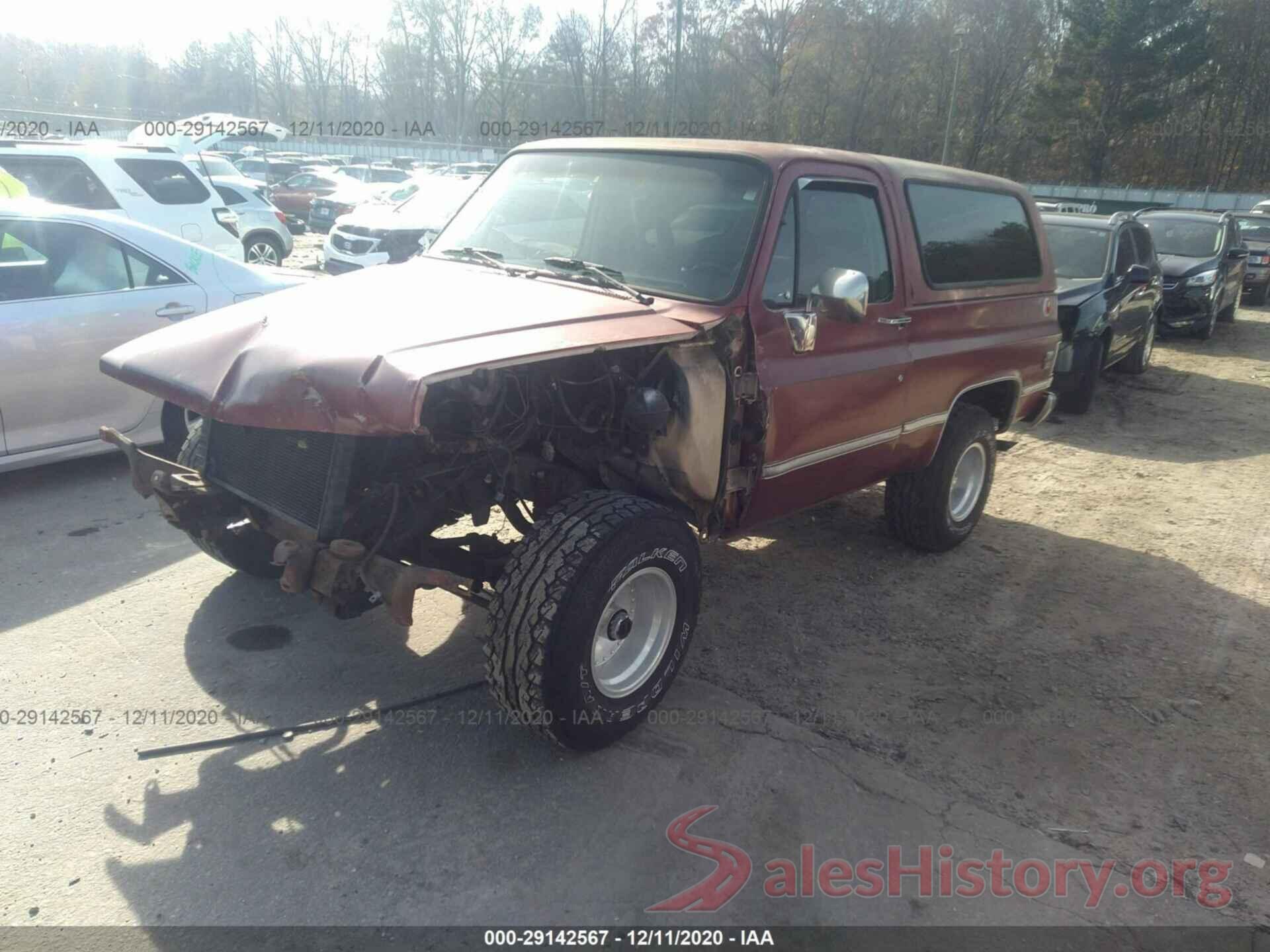 1GNEV18H5HF161063 1987 Chevrolet Blazer