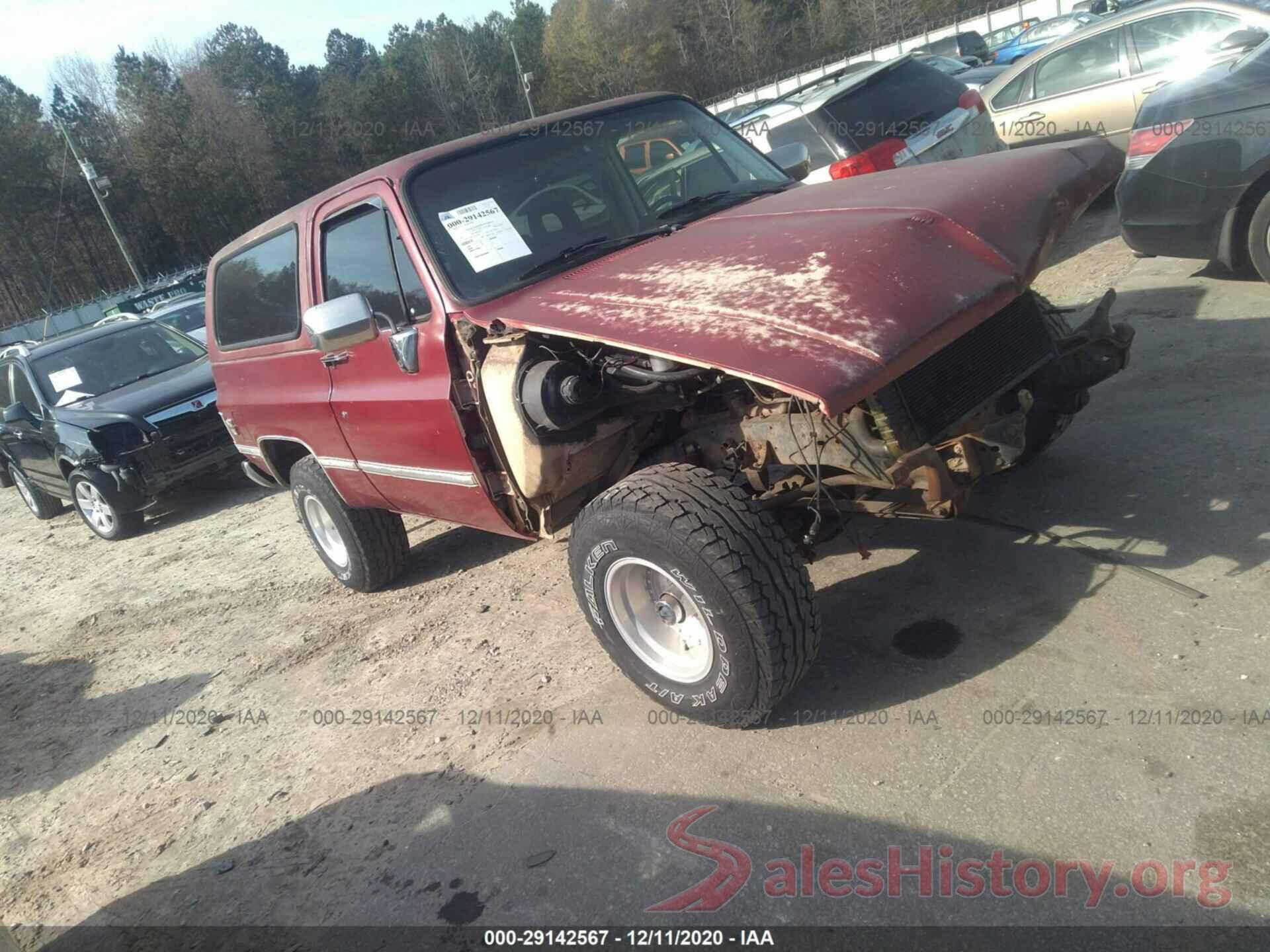 1GNEV18H5HF161063 1987 Chevrolet Blazer