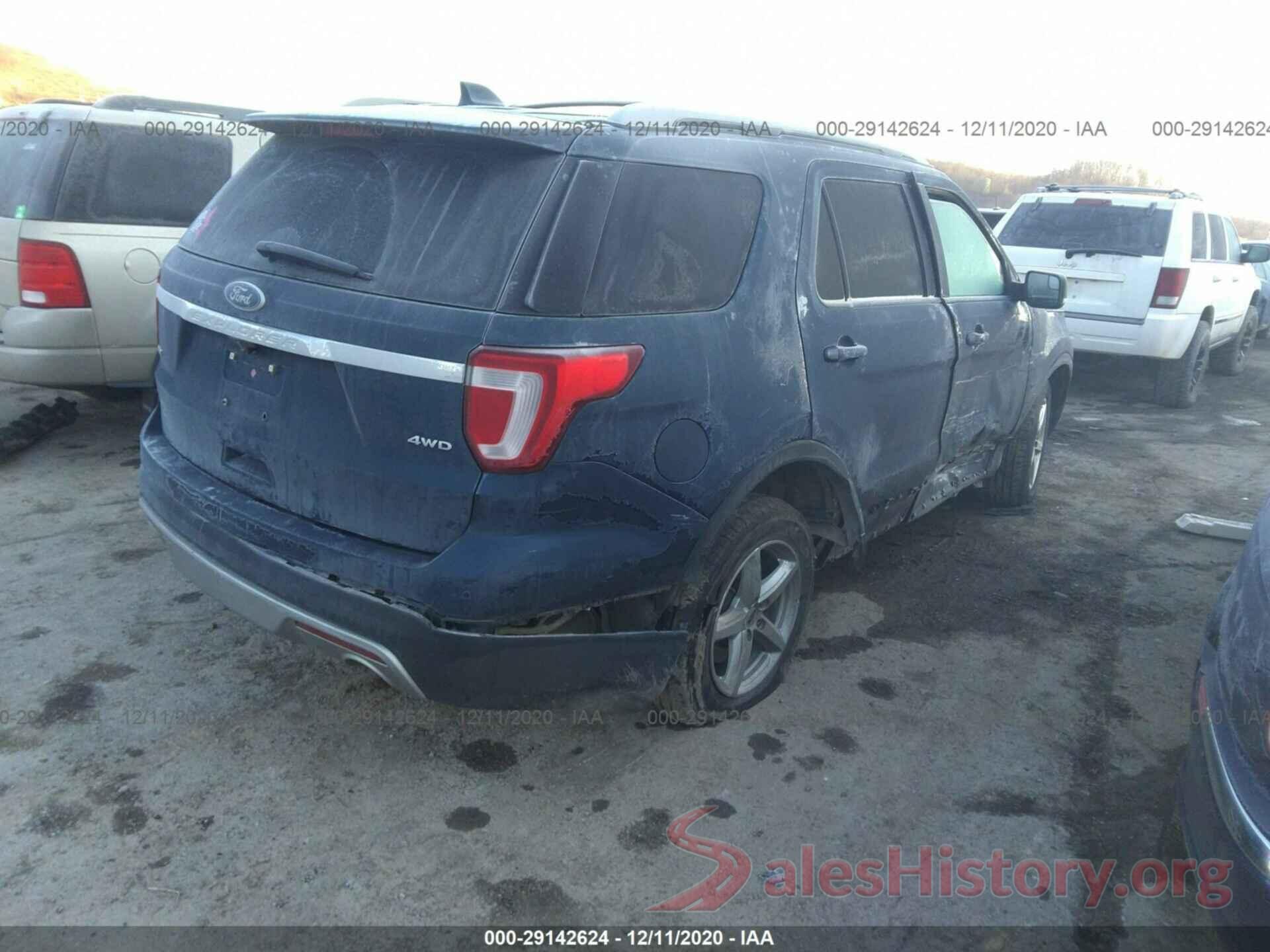 1FM5K8D86GGB32384 2016 FORD EXPLORER