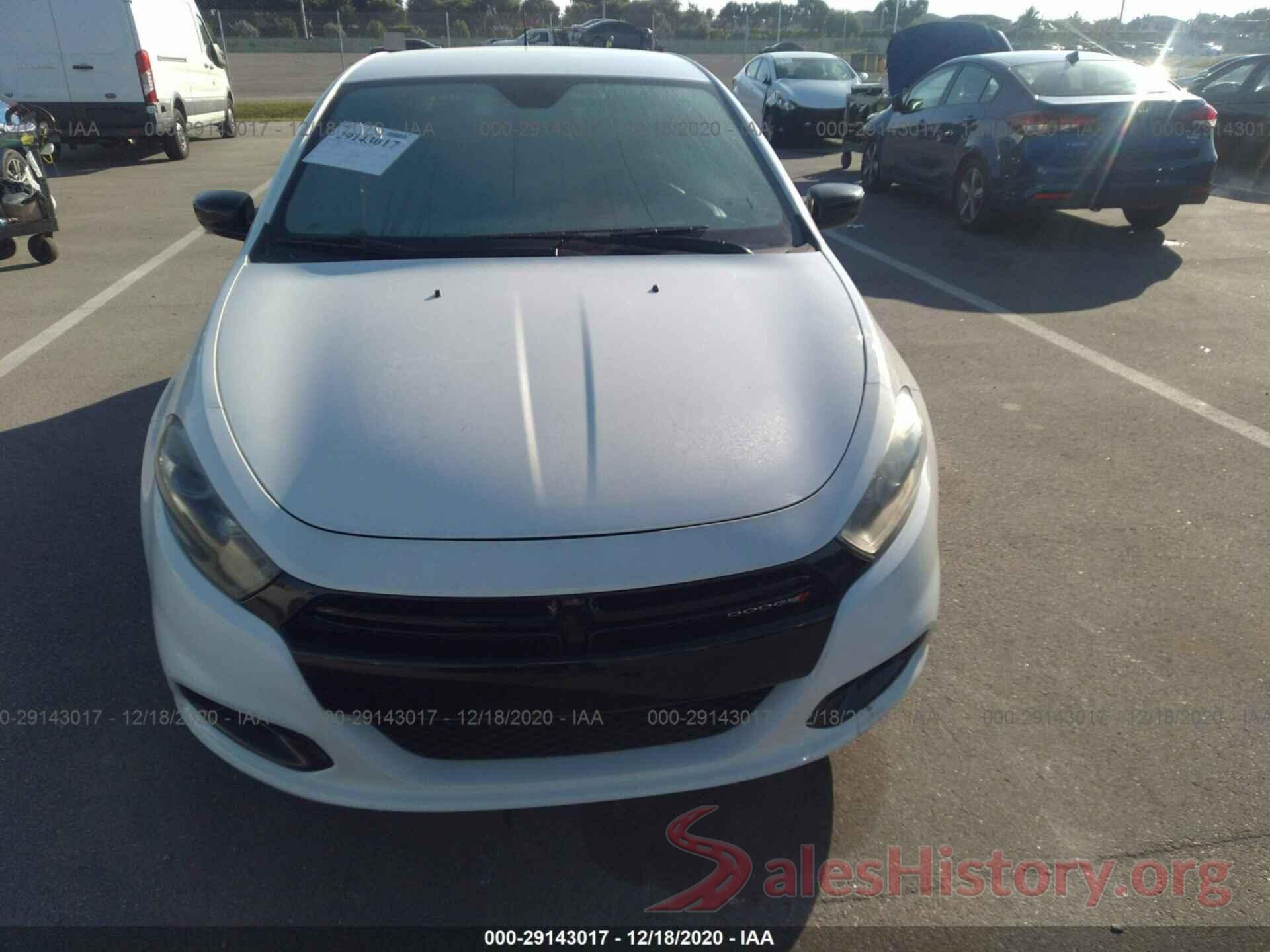 1C3CDFBB0GD530530 2016 DODGE DART