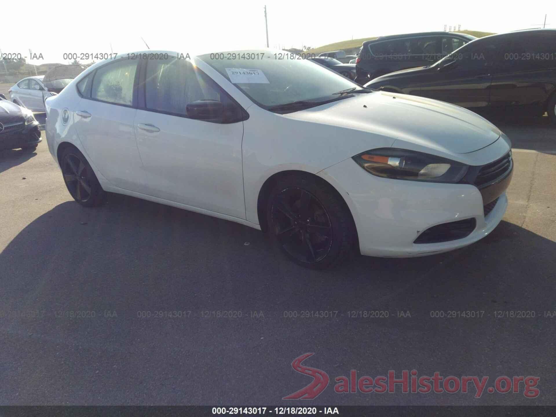 1C3CDFBB0GD530530 2016 DODGE DART