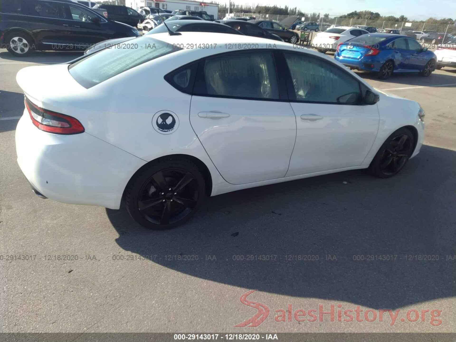 1C3CDFBB0GD530530 2016 DODGE DART