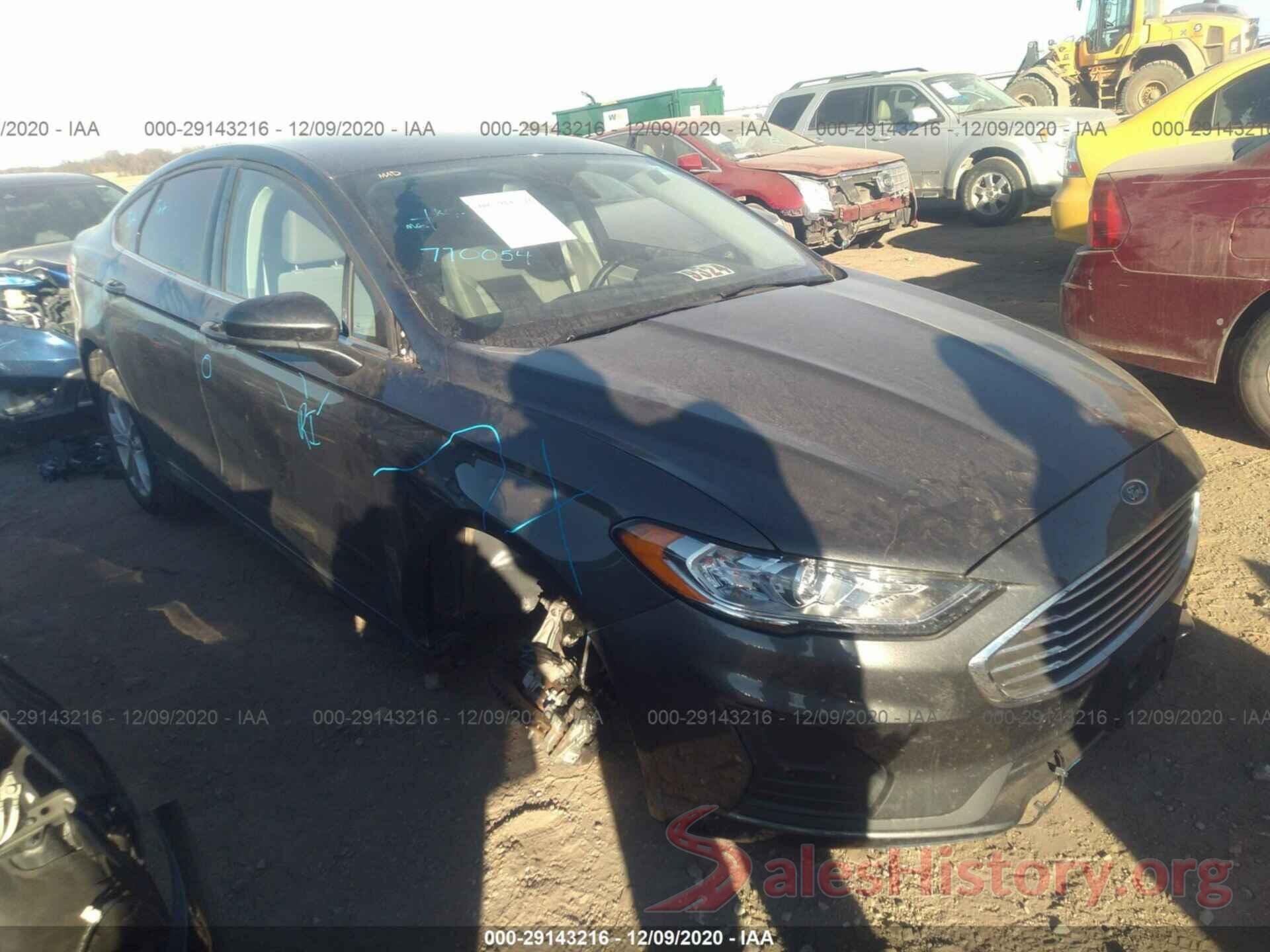 3FA6P0HD1KR164976 2019 FORD FUSION