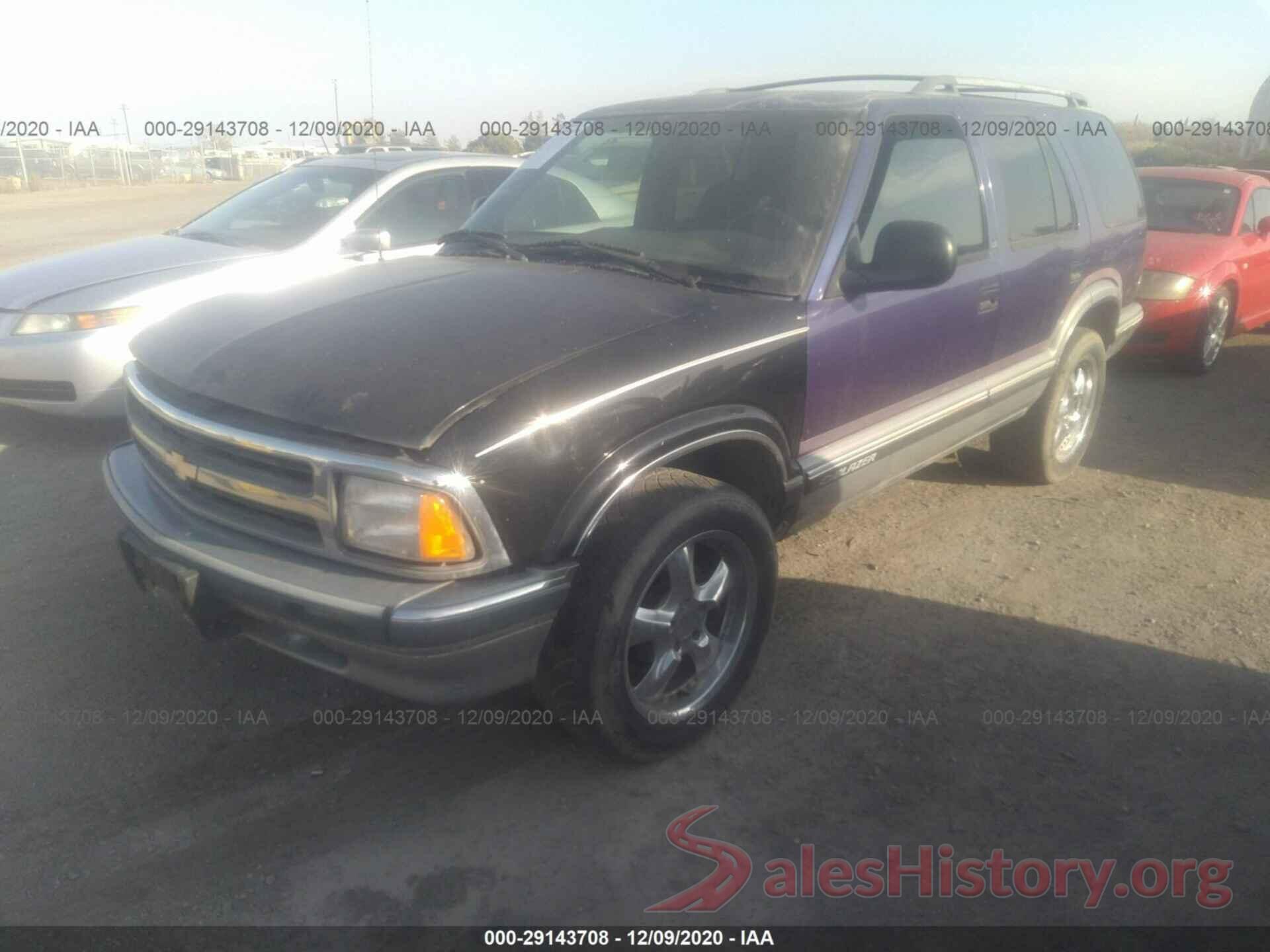 1GNDT13W1T2115768 1996 CHEVROLET BLAZER