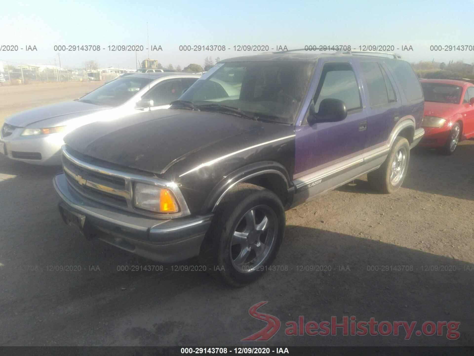 1GNDT13W1T2115768 1996 CHEVROLET BLAZER