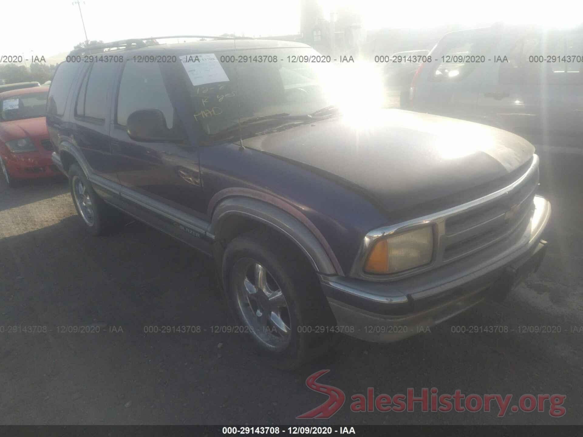 1GNDT13W1T2115768 1996 CHEVROLET BLAZER