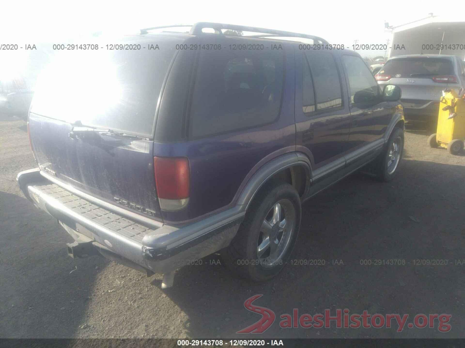 1GNDT13W1T2115768 1996 CHEVROLET BLAZER