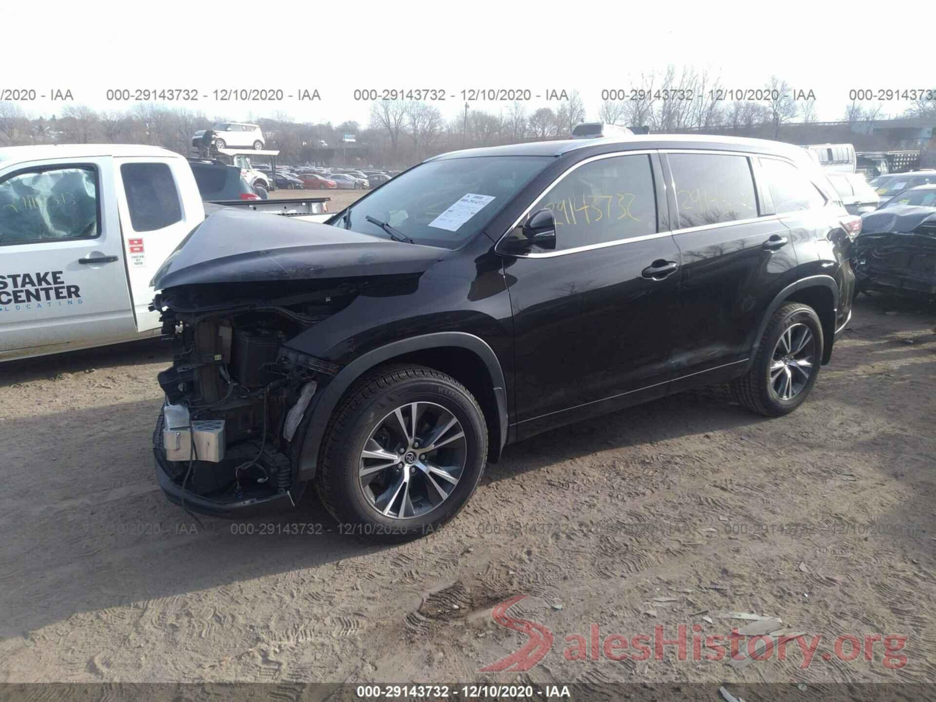 5TDJKRFH9GS236427 2016 TOYOTA HIGHLANDER