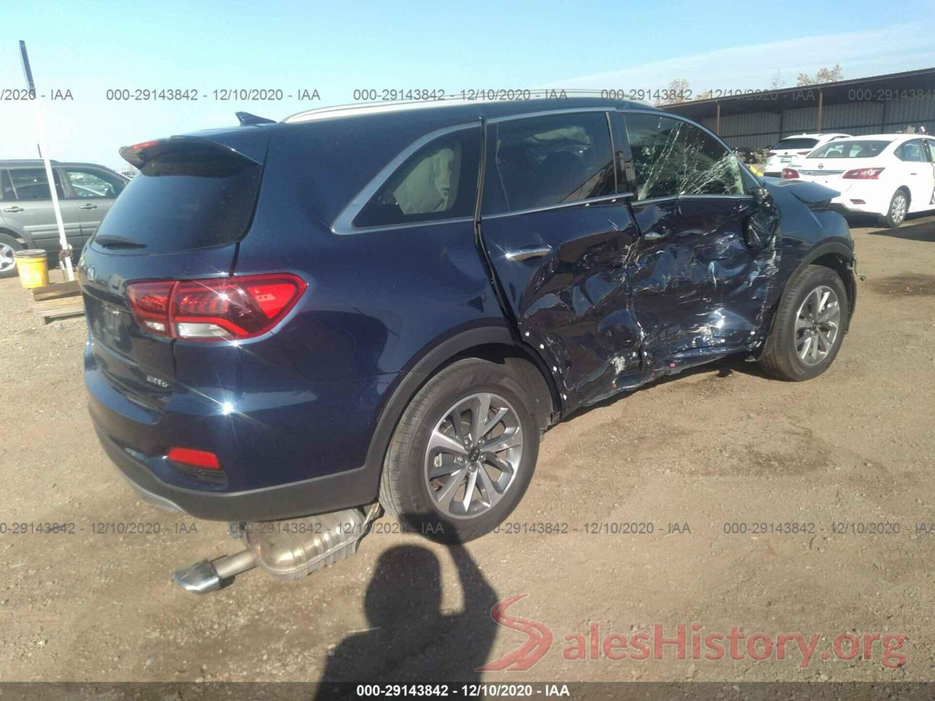 5XYPH4A58KG462991 2019 KIA SORENTO