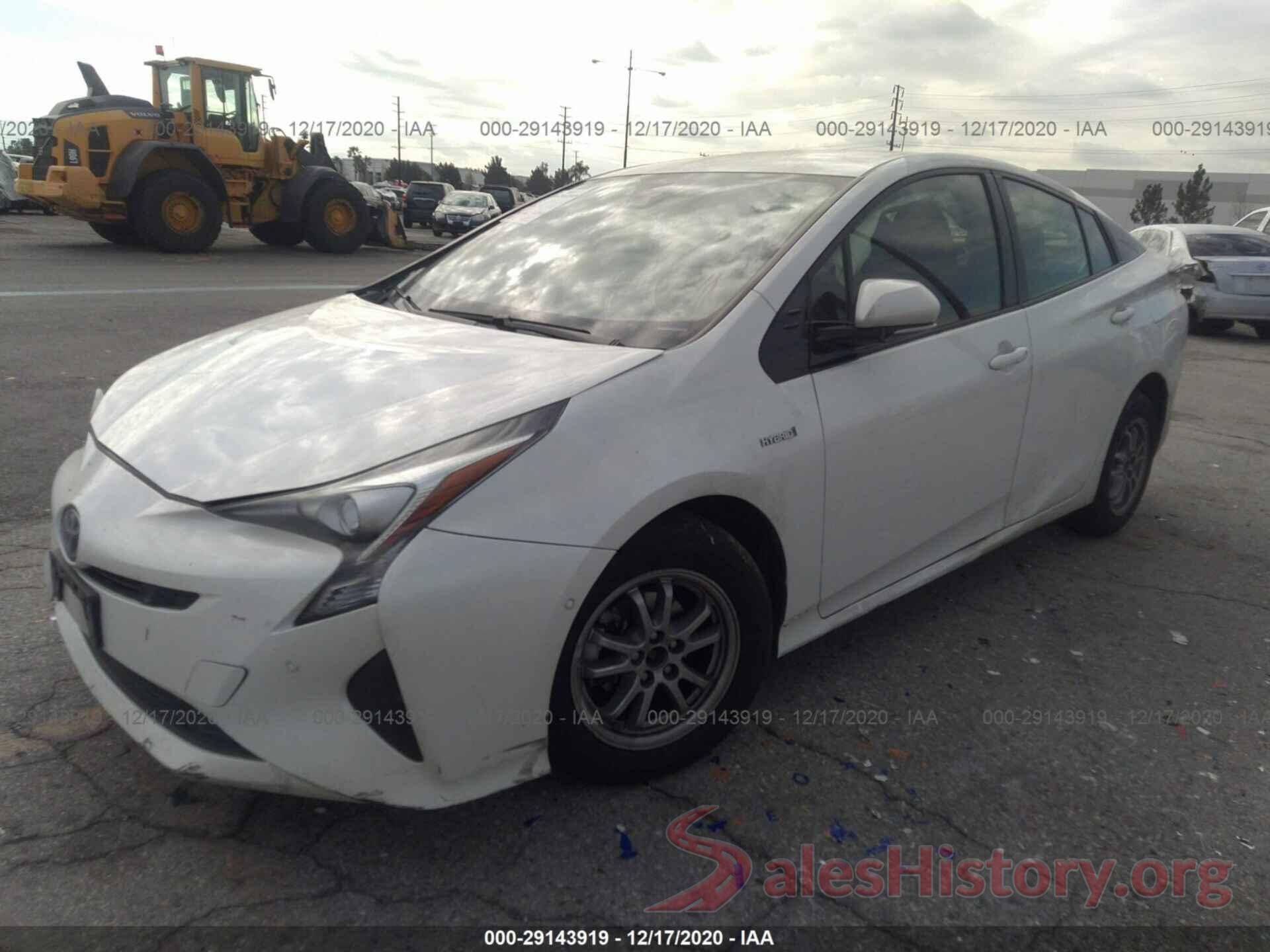 JTDKBRFU7J3081032 2018 TOYOTA PRIUS