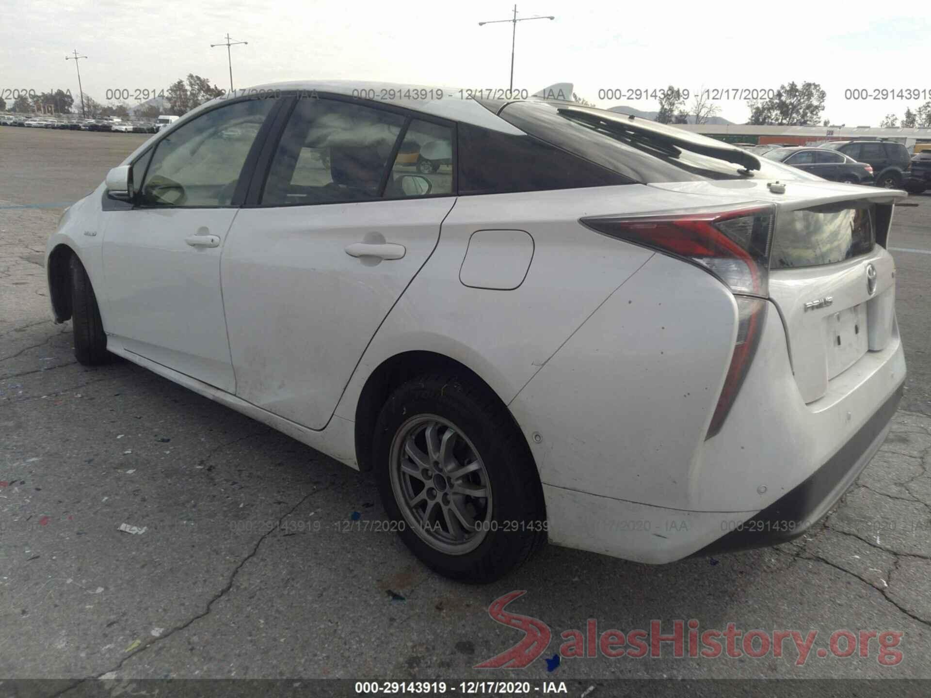 JTDKBRFU7J3081032 2018 TOYOTA PRIUS