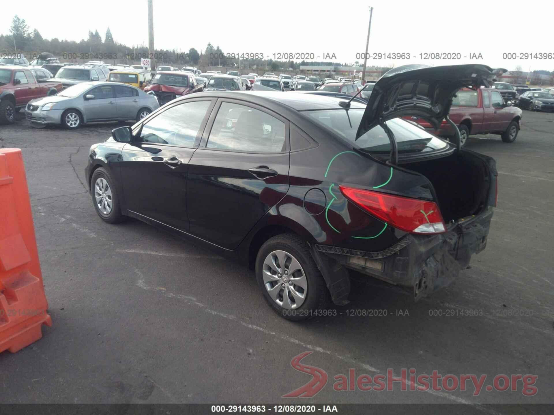 KMHCT4AE8HU377505 2017 HYUNDAI ACCENT