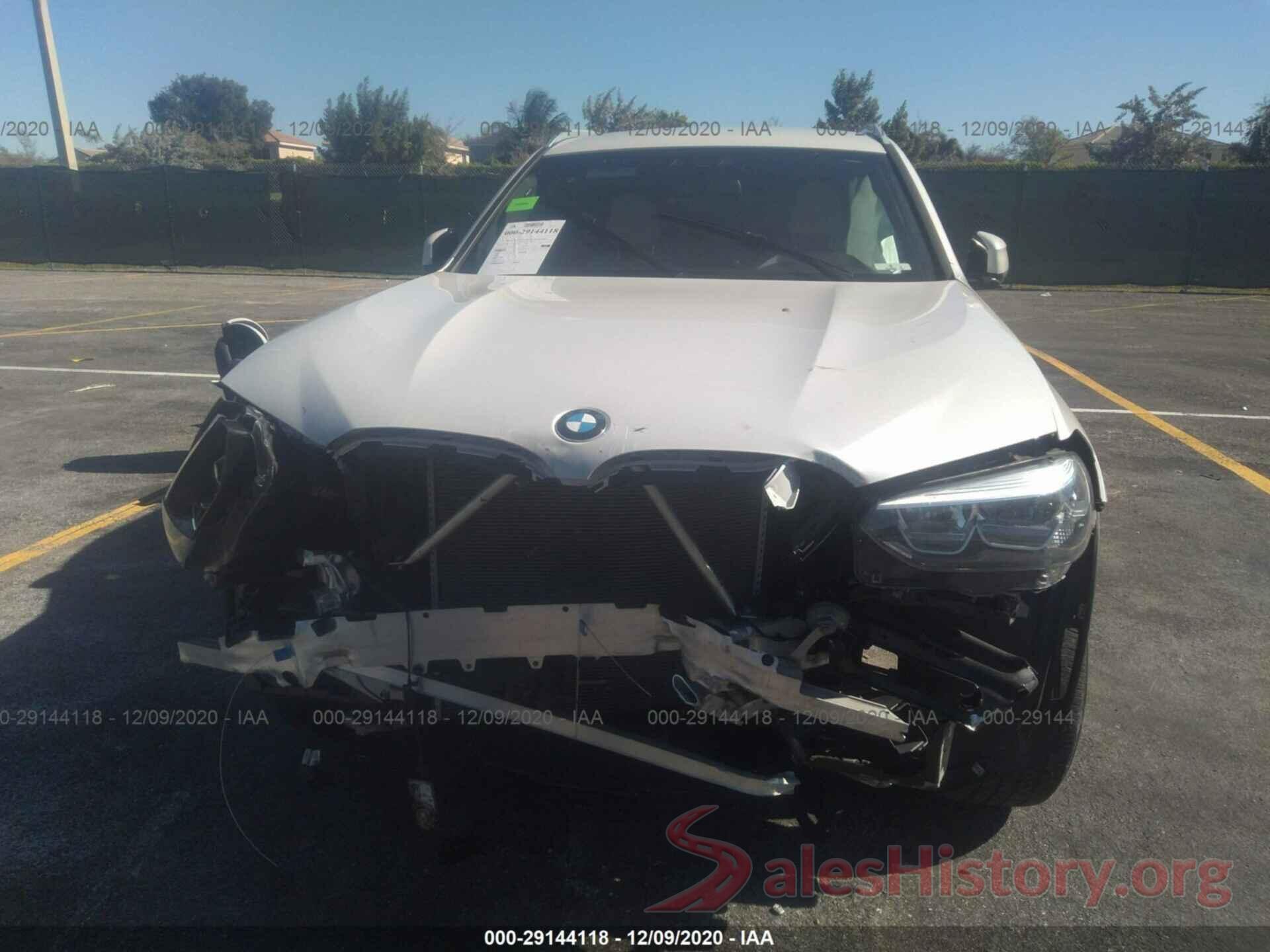 5UXTR7C59KLF23345 2019 BMW X3