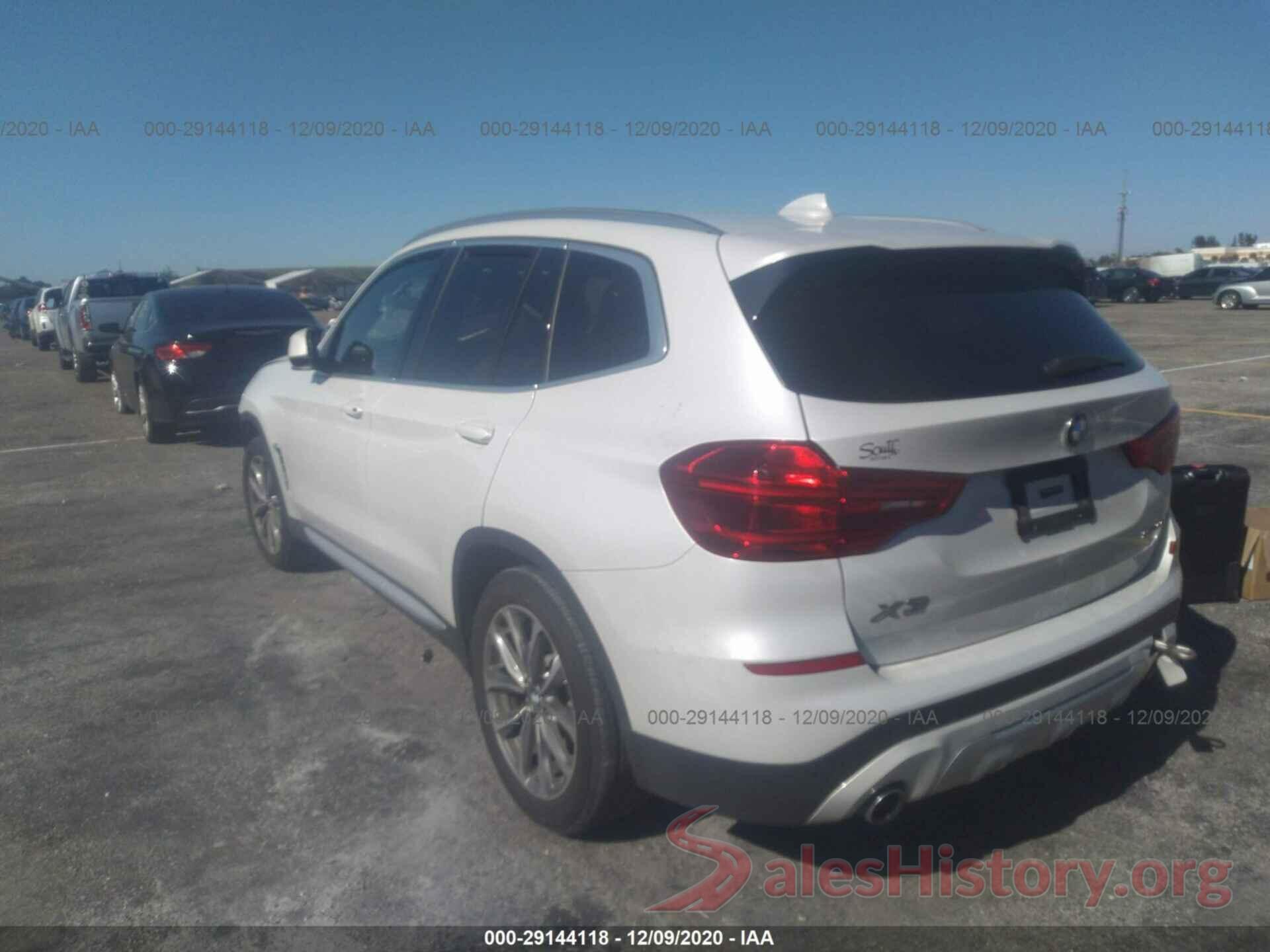 5UXTR7C59KLF23345 2019 BMW X3