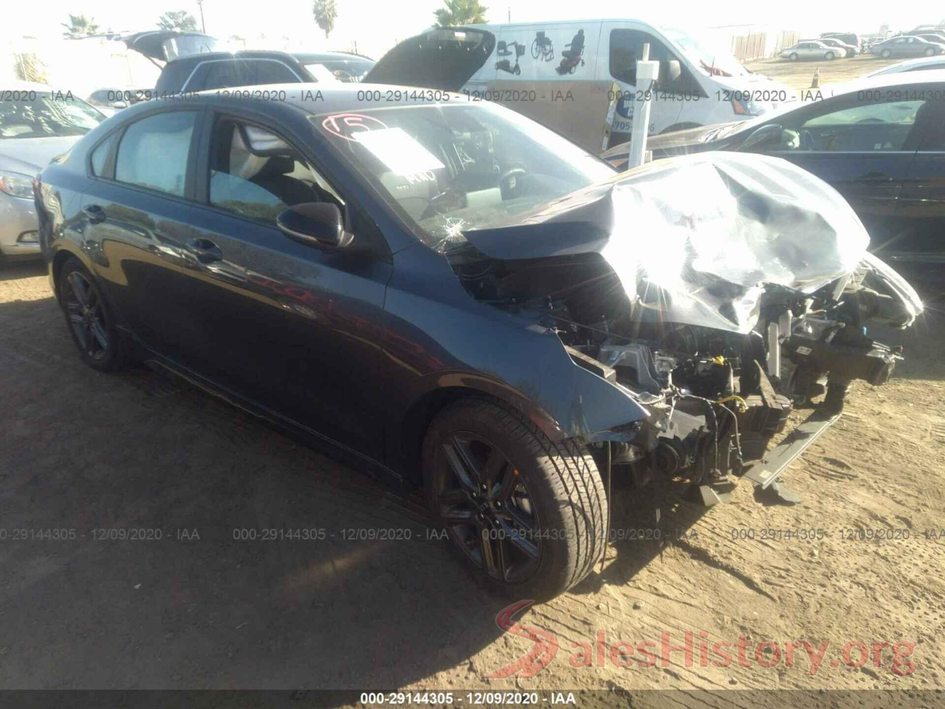 3KPF34AD7LE231659 2020 KIA FORTE