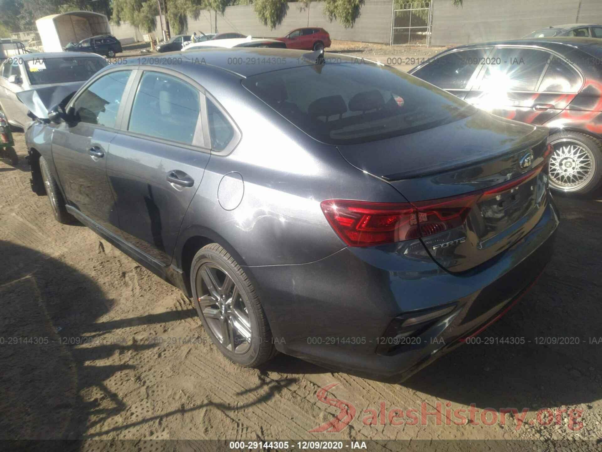 3KPF34AD7LE231659 2020 KIA FORTE