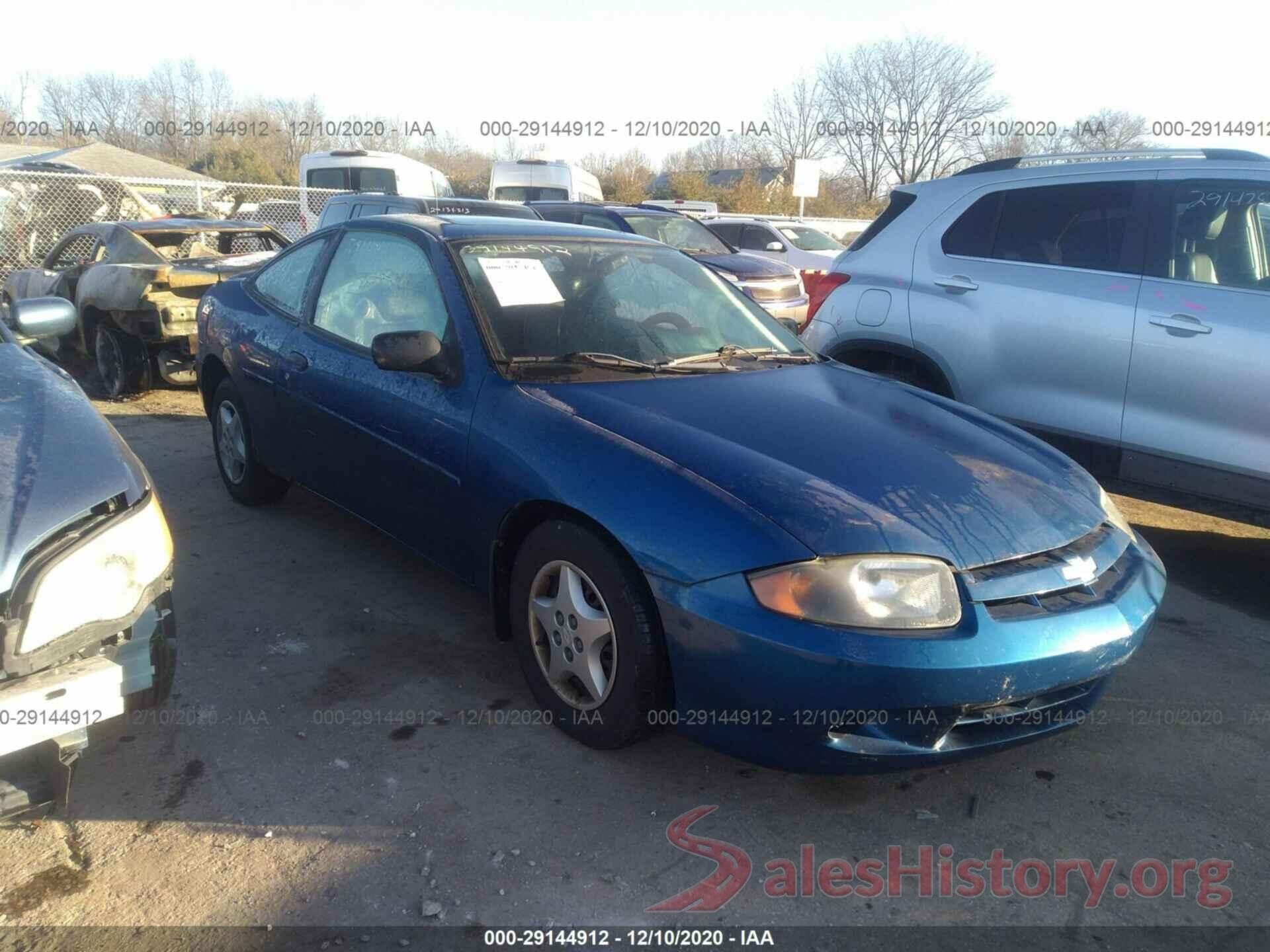 1G1JC12F337161966 2003 CHEVROLET CAVALIER