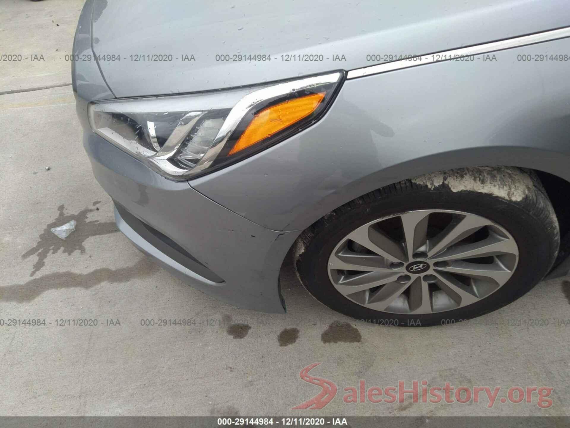 5NPE34AF8HH572052 2017 HYUNDAI SONATA