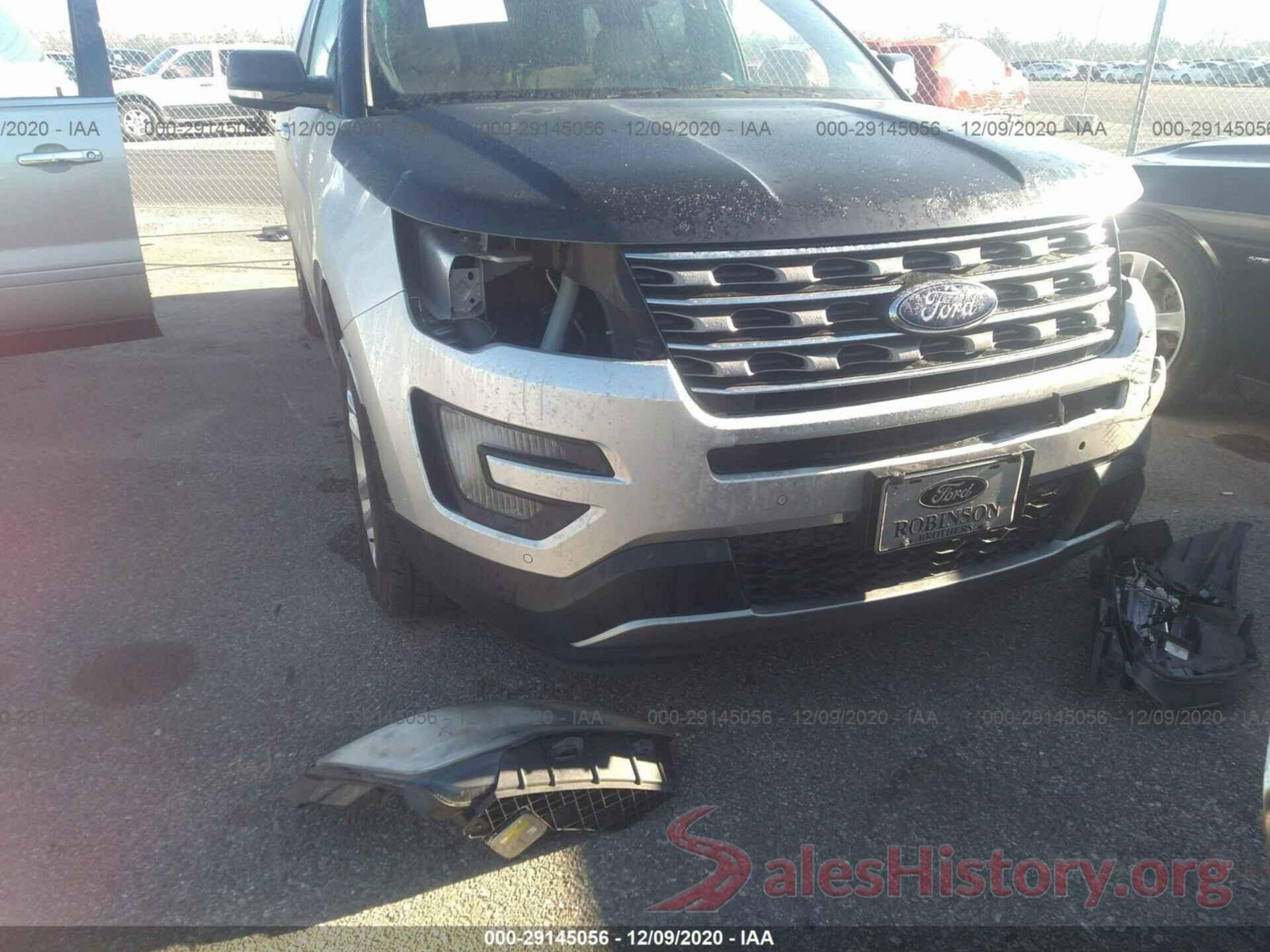 1FM5K7D87GGA32403 2016 FORD EXPLORER