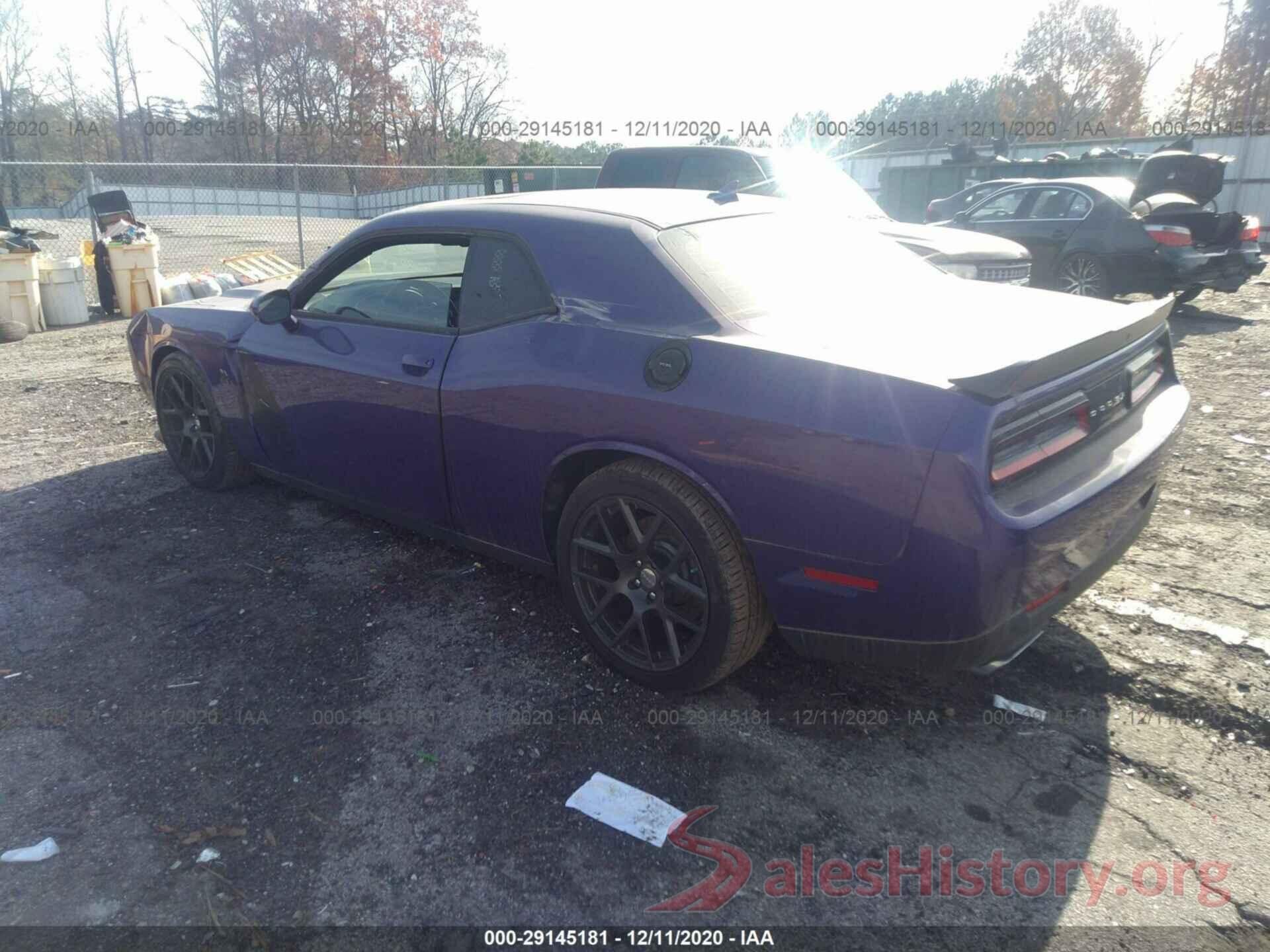 2C3CDZFJ3GH202590 2016 DODGE CHALLENGER