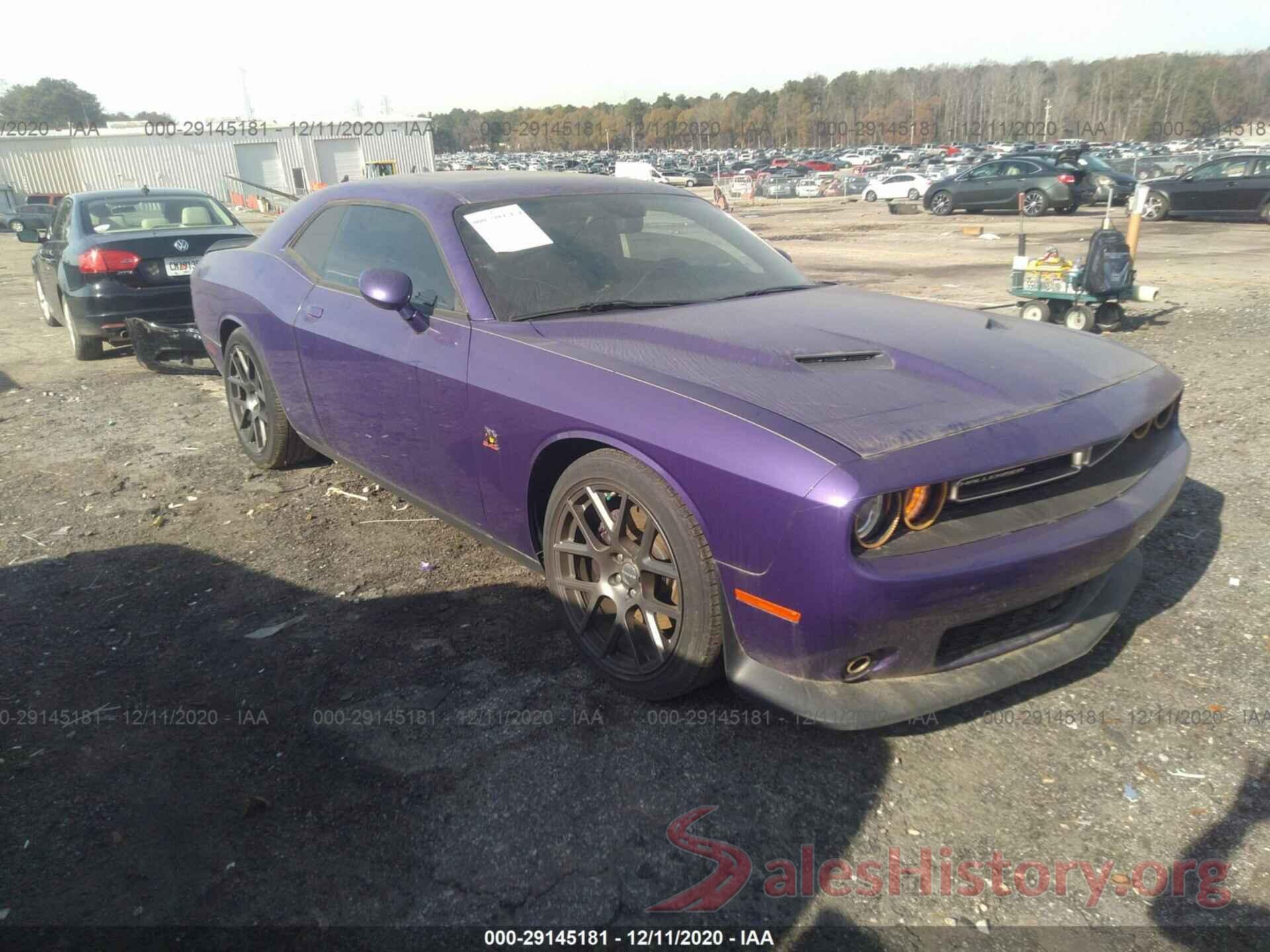 2C3CDZFJ3GH202590 2016 DODGE CHALLENGER