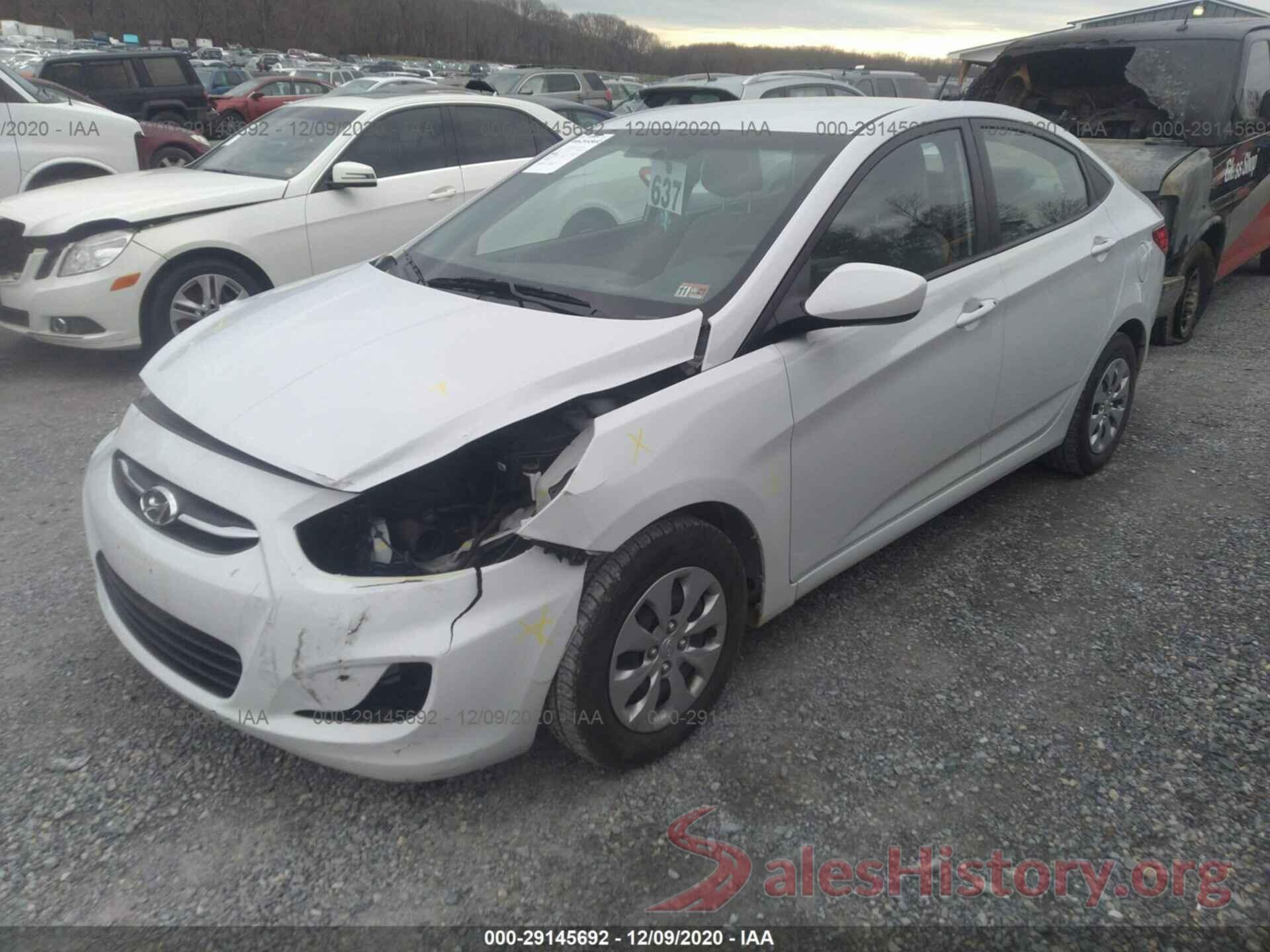 KMHCT4AE0HU361542 2017 HYUNDAI ACCENT