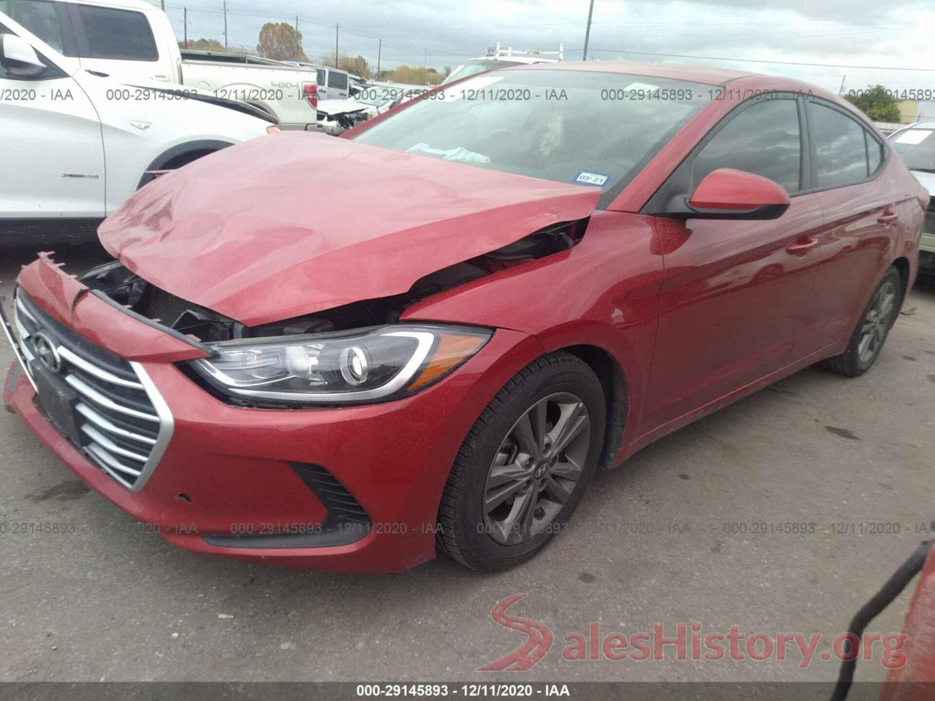 5NPD84LF0JH321235 2018 HYUNDAI ELANTRA