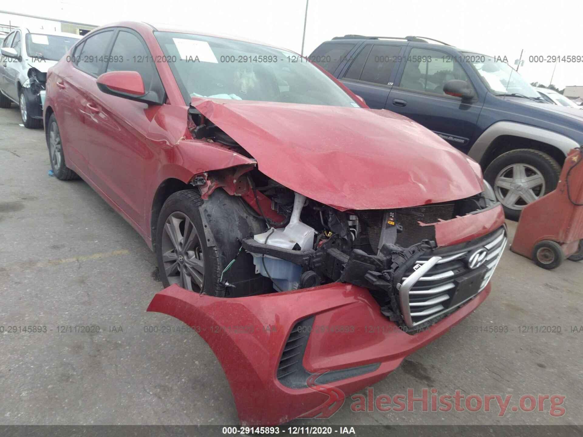 5NPD84LF0JH321235 2018 HYUNDAI ELANTRA