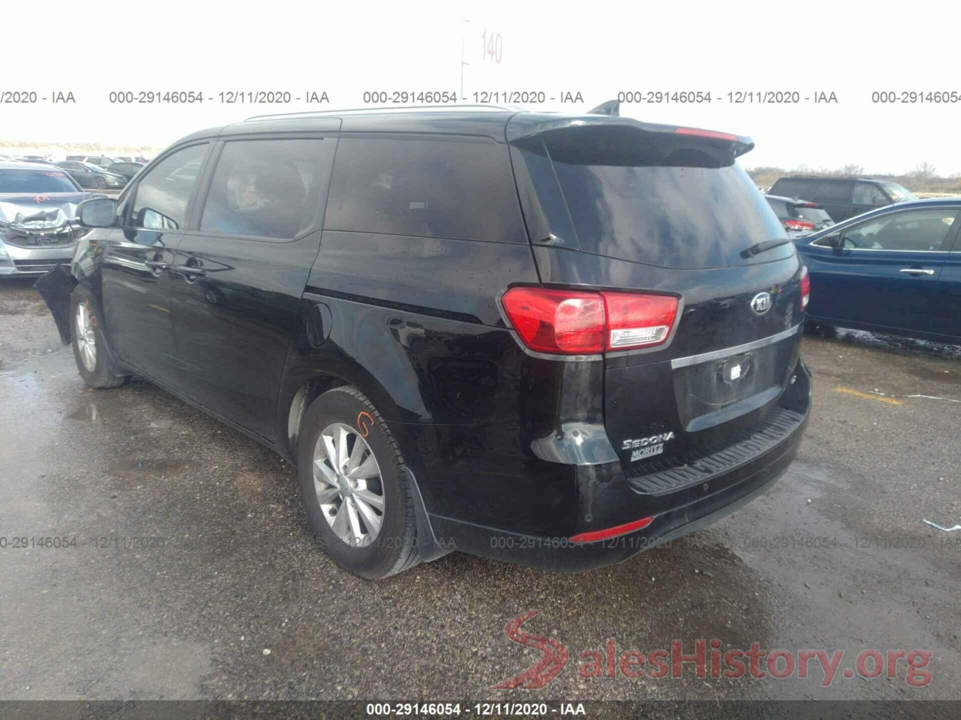 KNDMB5C11G6209154 2016 KIA SEDONA