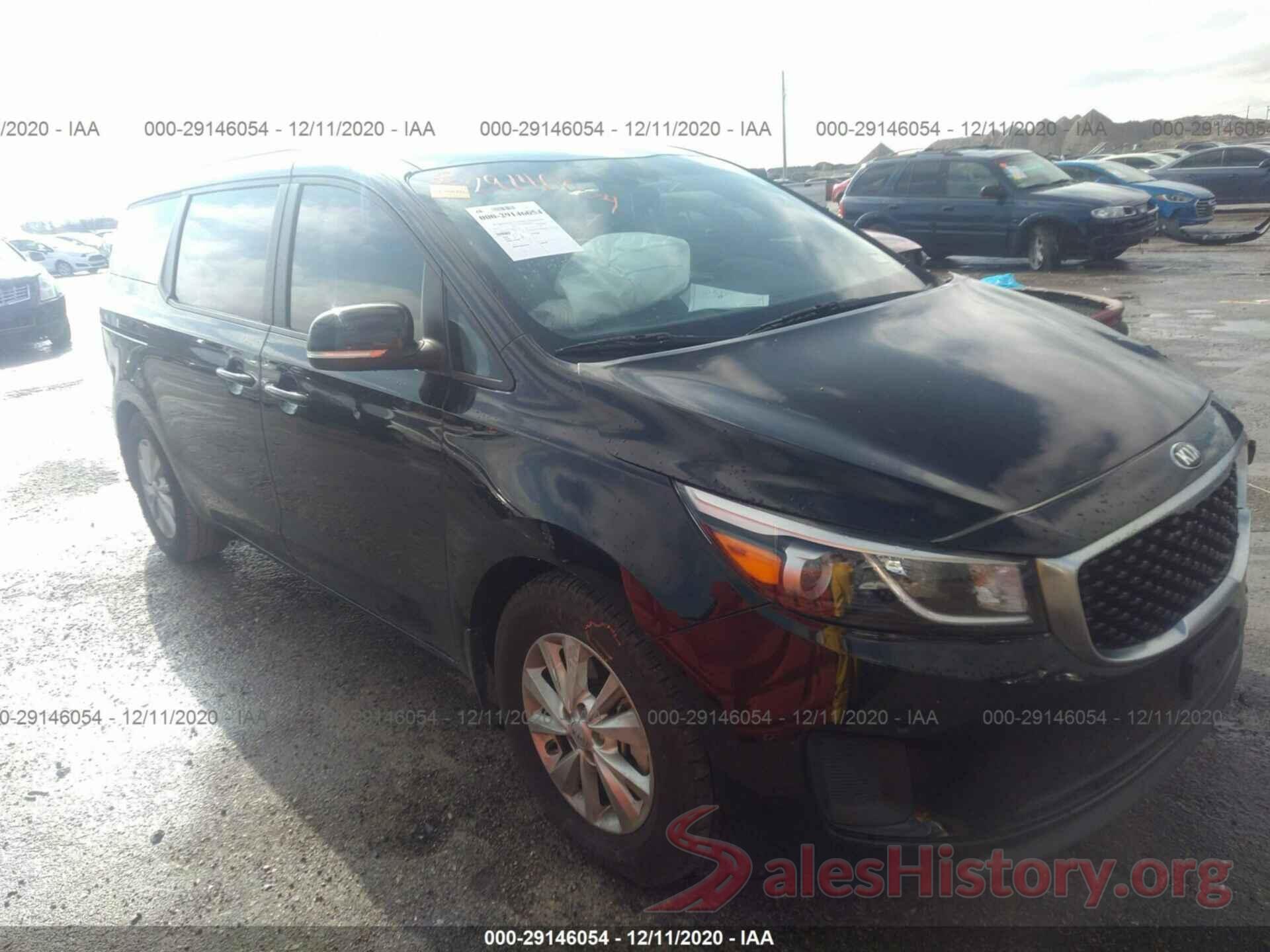 KNDMB5C11G6209154 2016 KIA SEDONA