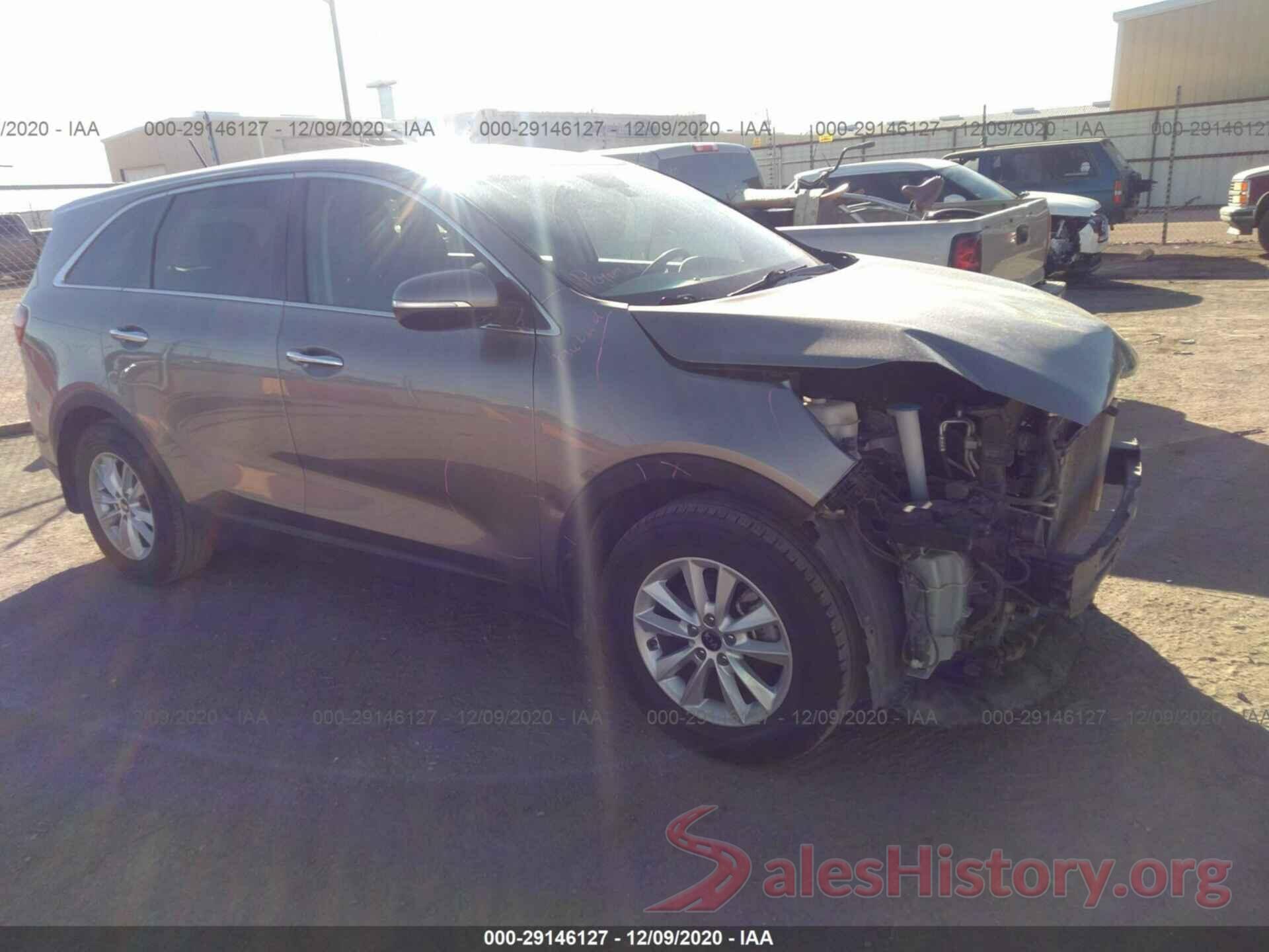 5XYPG4A35KG532285 2019 KIA SORENTO