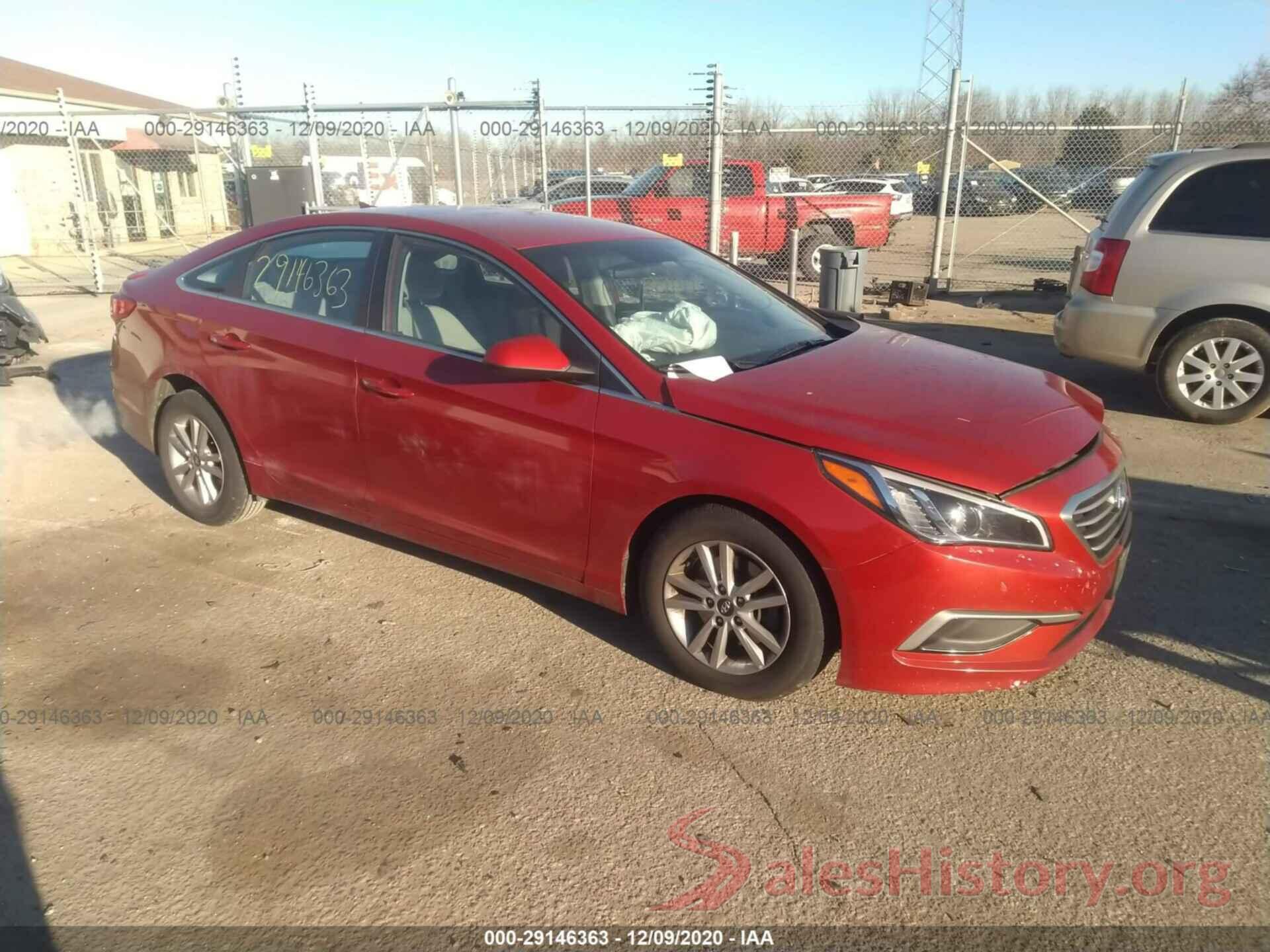 5NPE24AF1HH557458 2017 HYUNDAI SONATA