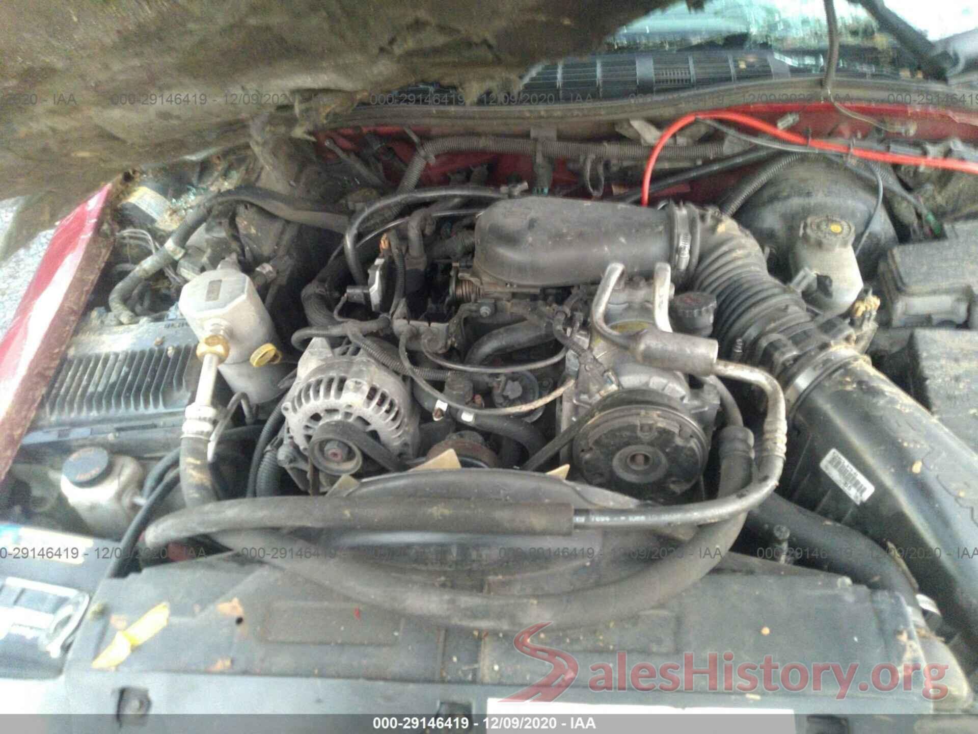 1GNDT13W6Y2388485 2000 CHEVROLET BLAZER