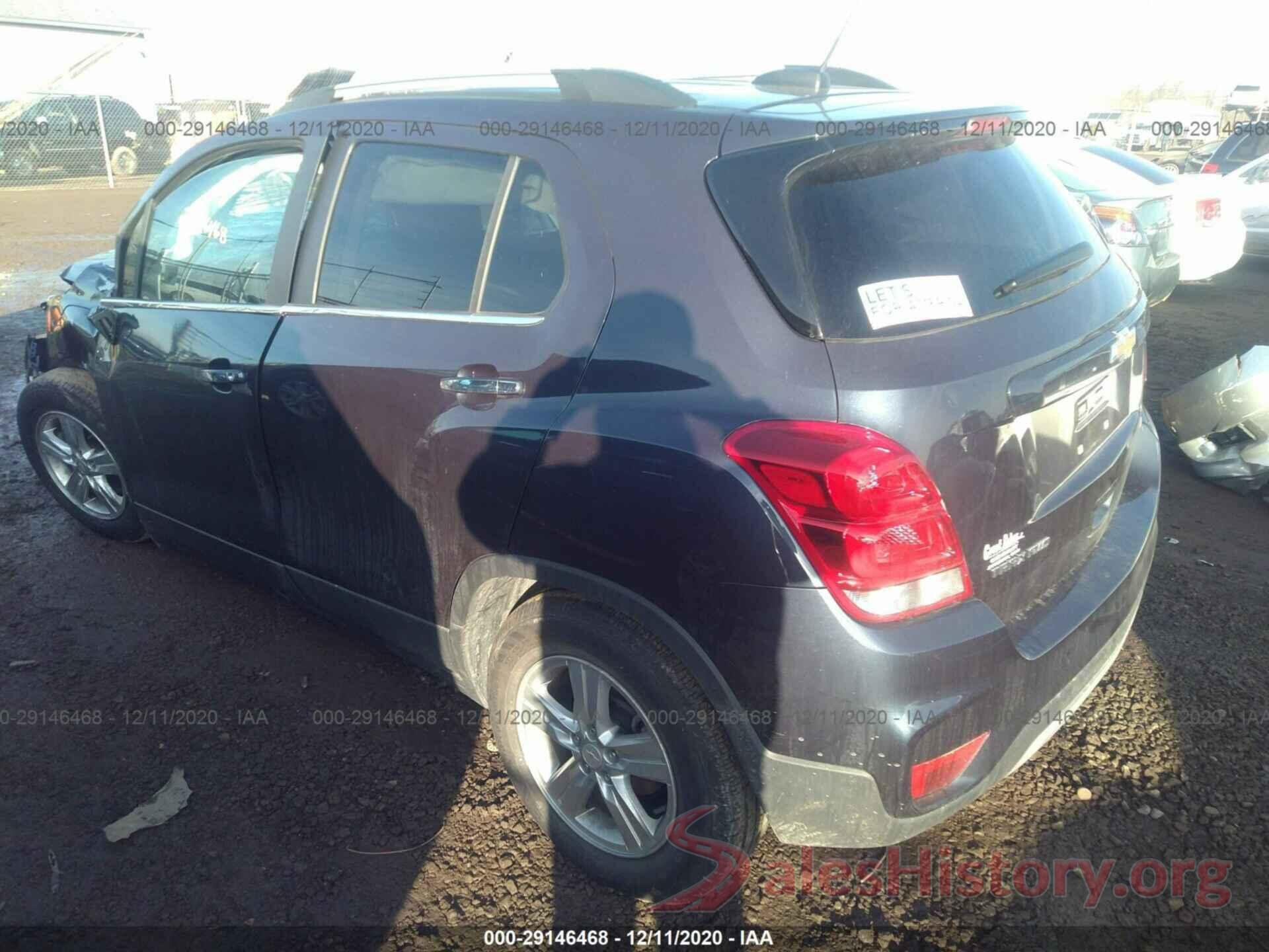 3GNCJPSB4KL274817 2019 CHEVROLET TRAX