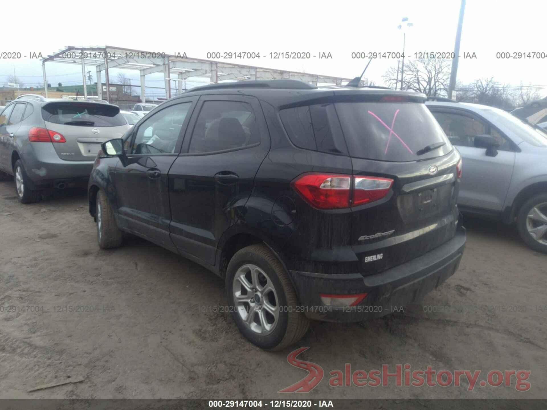 MAJ3S2GE8LC348397 2020 FORD ECOSPORT