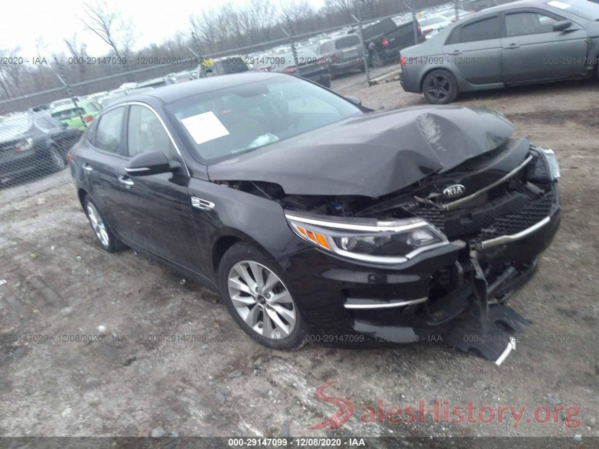 5XXGT4L30GG073784 2016 KIA OPTIMA