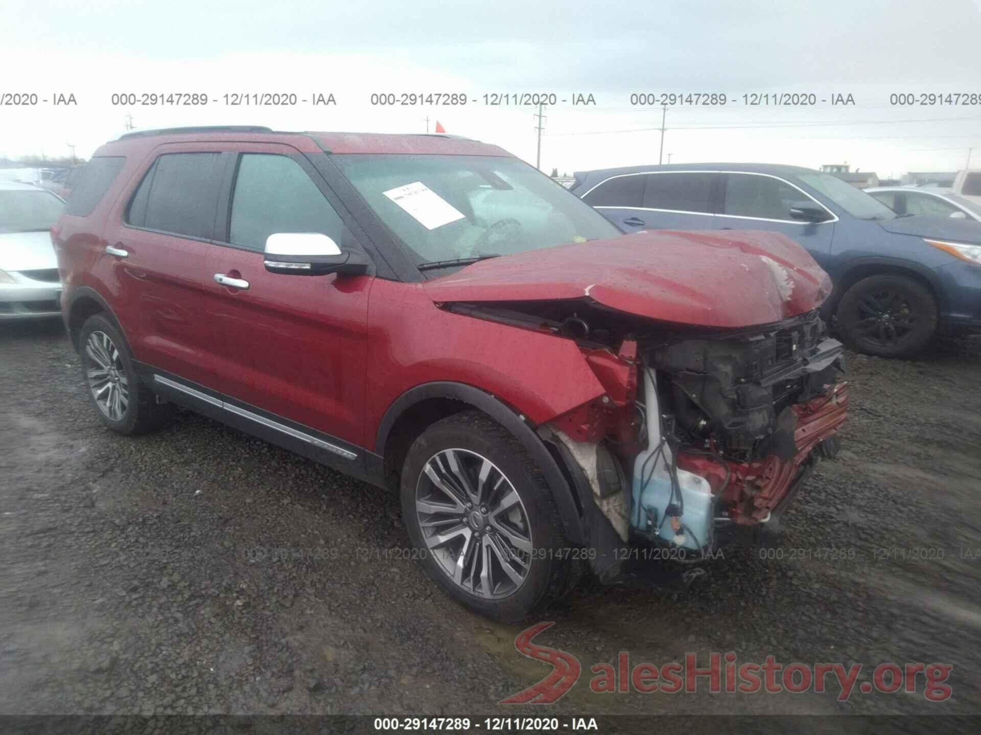 1FM5K8HT0GGD29985 2016 FORD EXPLORER