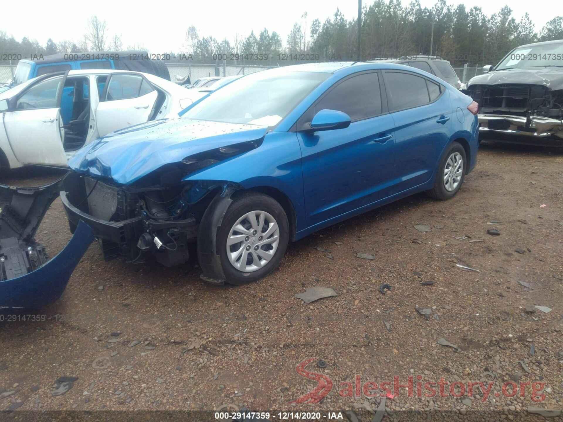 5NPD74LF9HH183403 2017 HYUNDAI ELANTRA