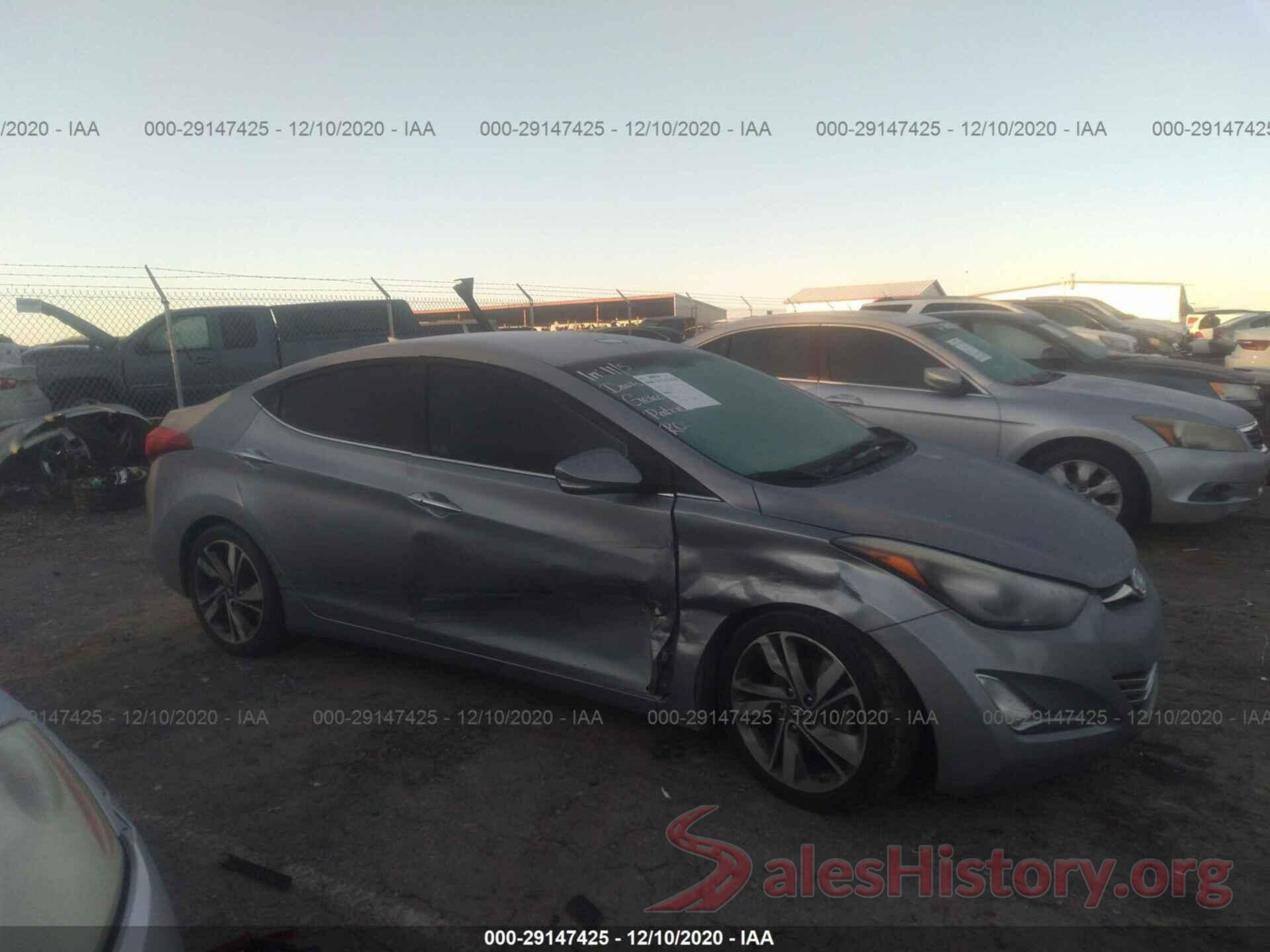 5NPDH4AEXGH674052 2016 HYUNDAI ELANTRA