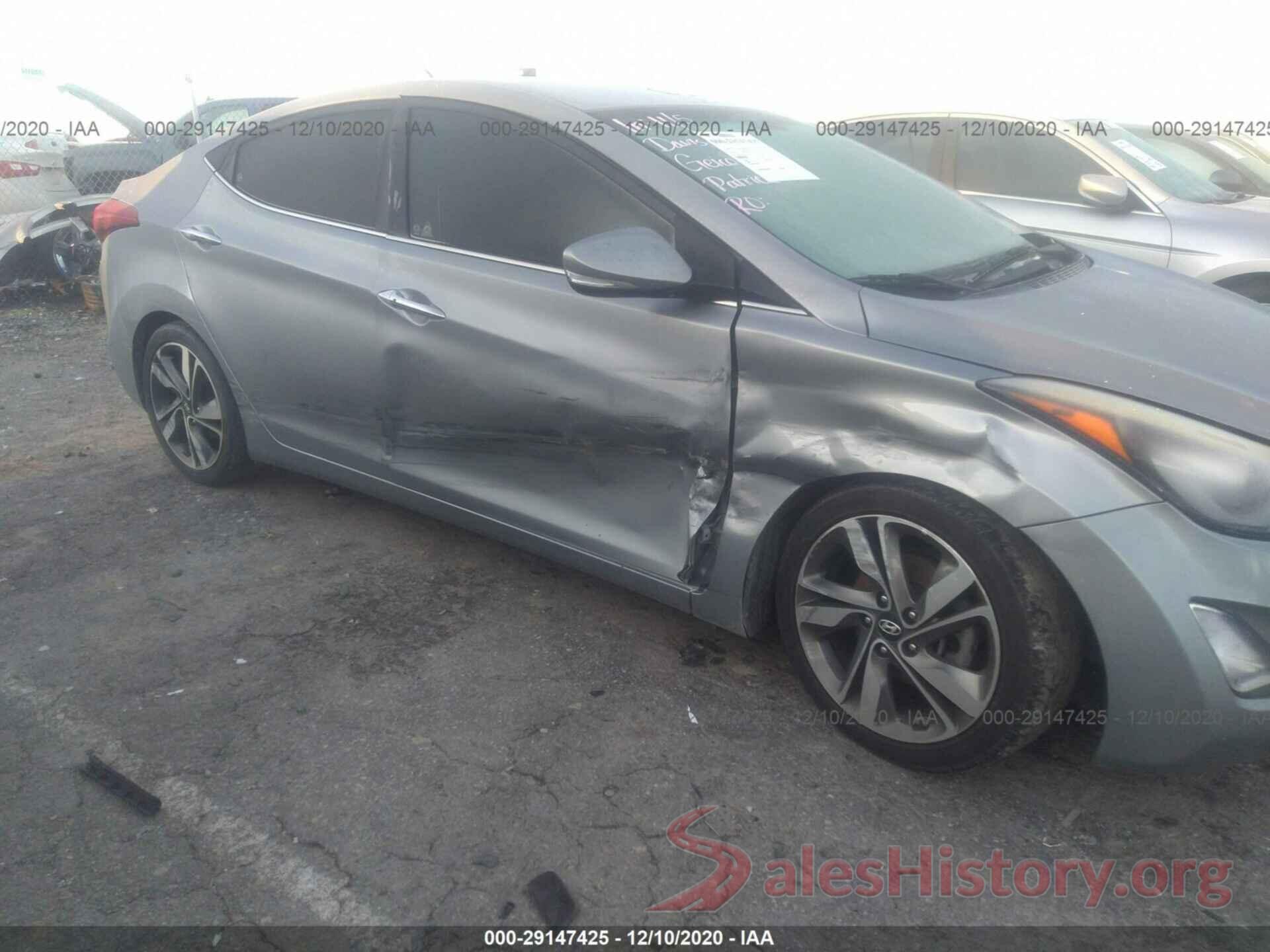 5NPDH4AEXGH674052 2016 HYUNDAI ELANTRA