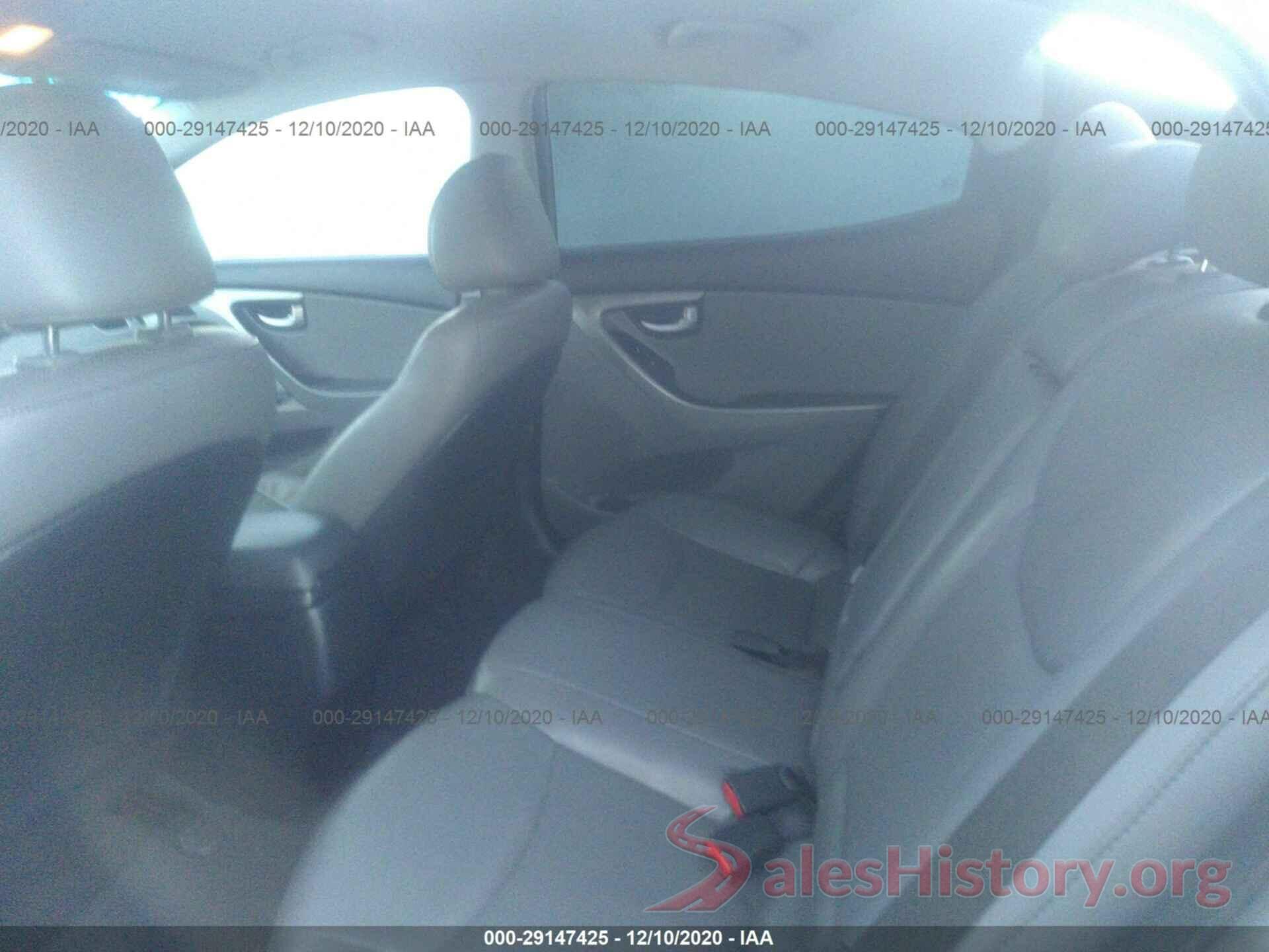 5NPDH4AEXGH674052 2016 HYUNDAI ELANTRA