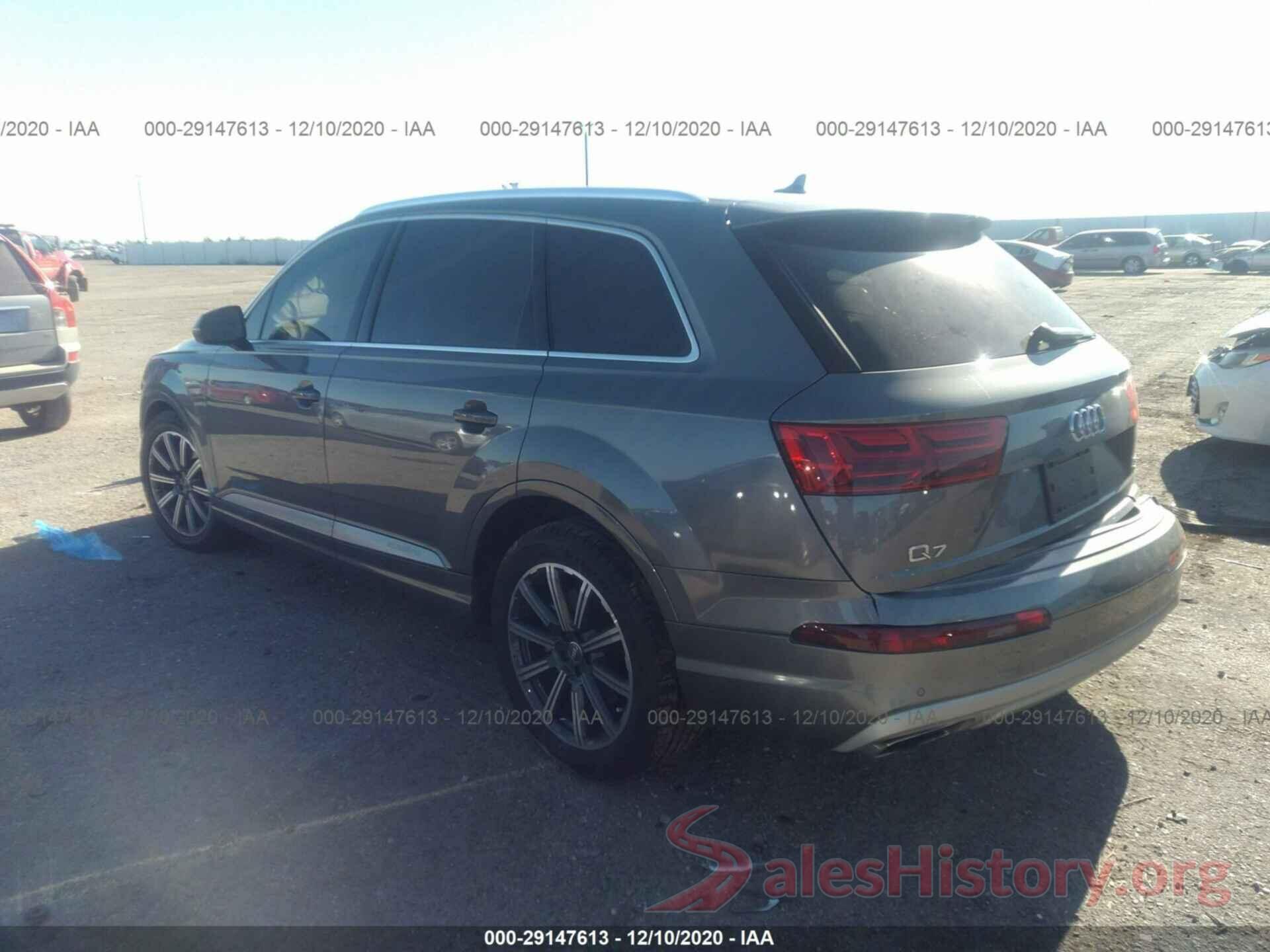 WA1LAAF72HD021323 2017 AUDI Q7