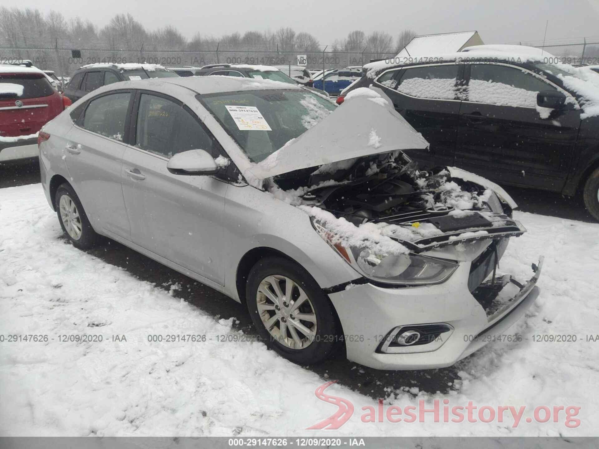 3KPC24A32KE051209 2019 HYUNDAI ACCENT