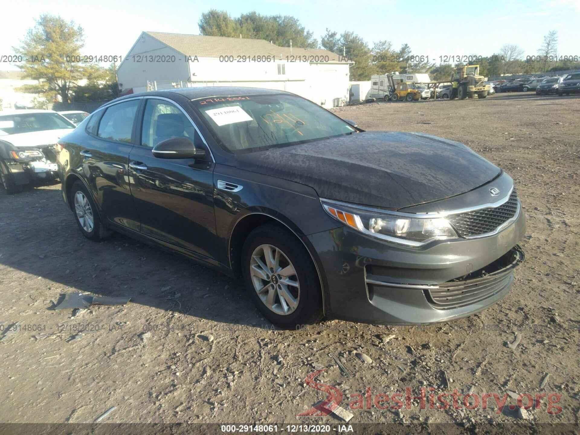 KNAGT4L34G5079380 2016 KIA OPTIMA