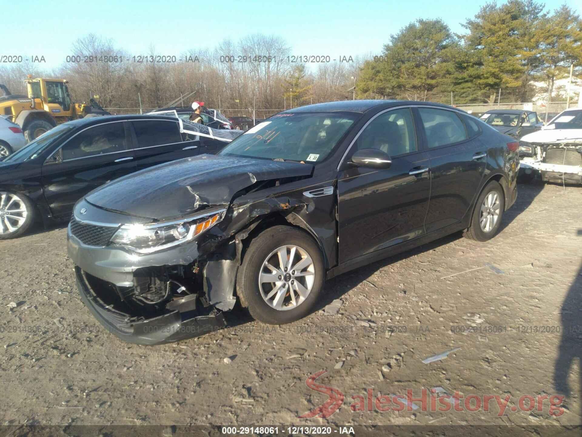 KNAGT4L34G5079380 2016 KIA OPTIMA