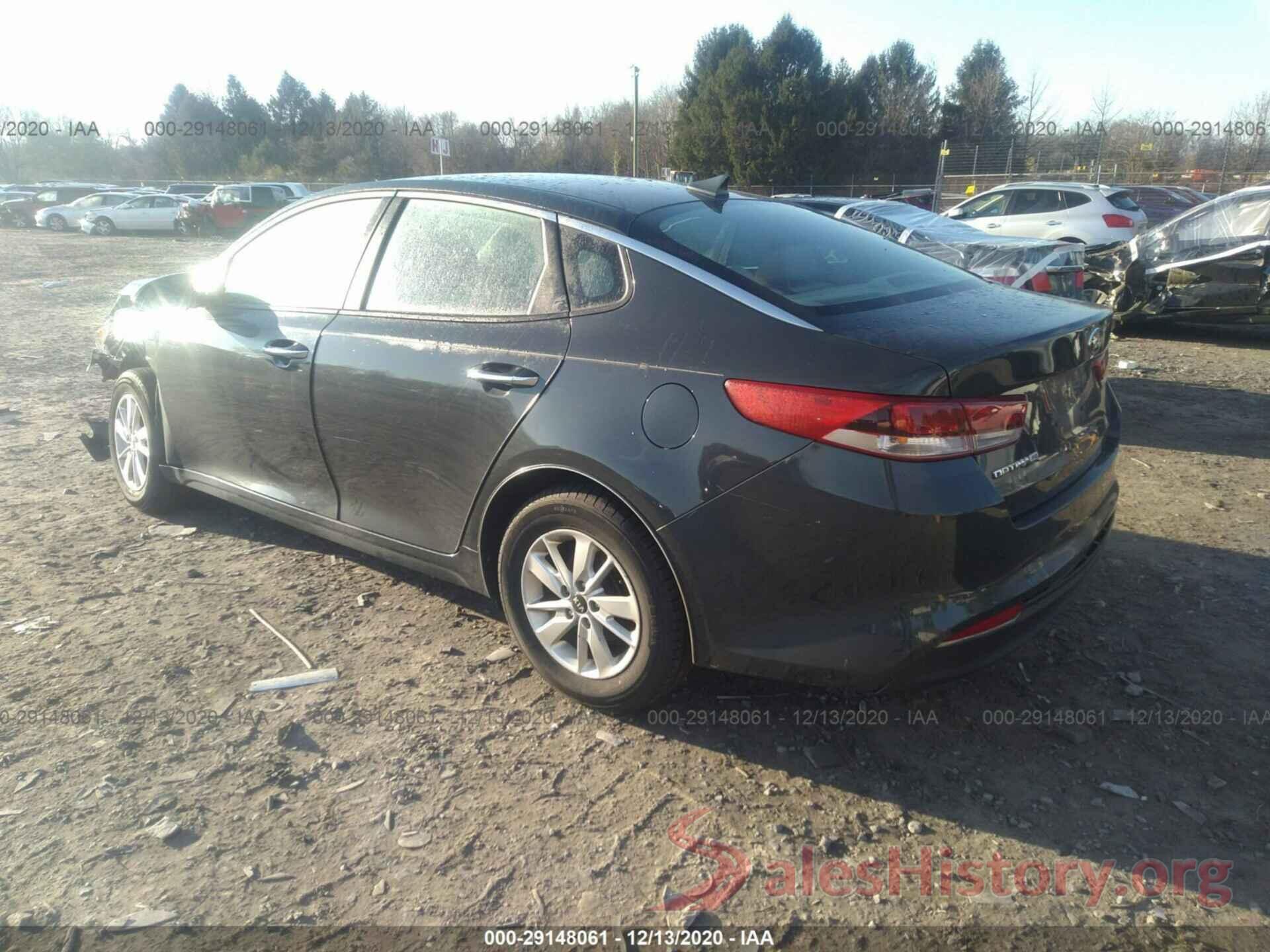 KNAGT4L34G5079380 2016 KIA OPTIMA